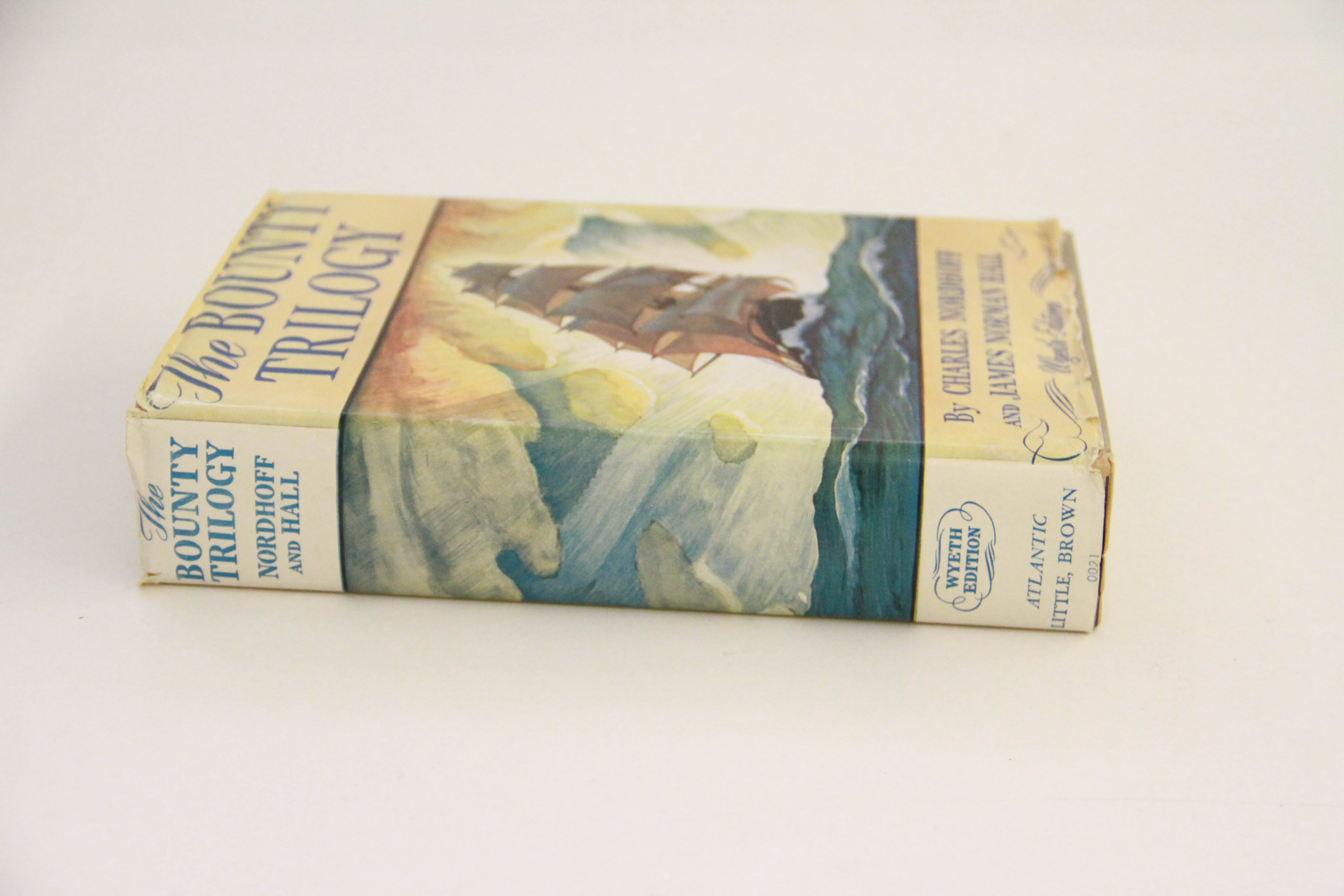 1951 "The Bounty Trilogy" Wyeth Edition by Charles Nordhoff and James Norman Hall