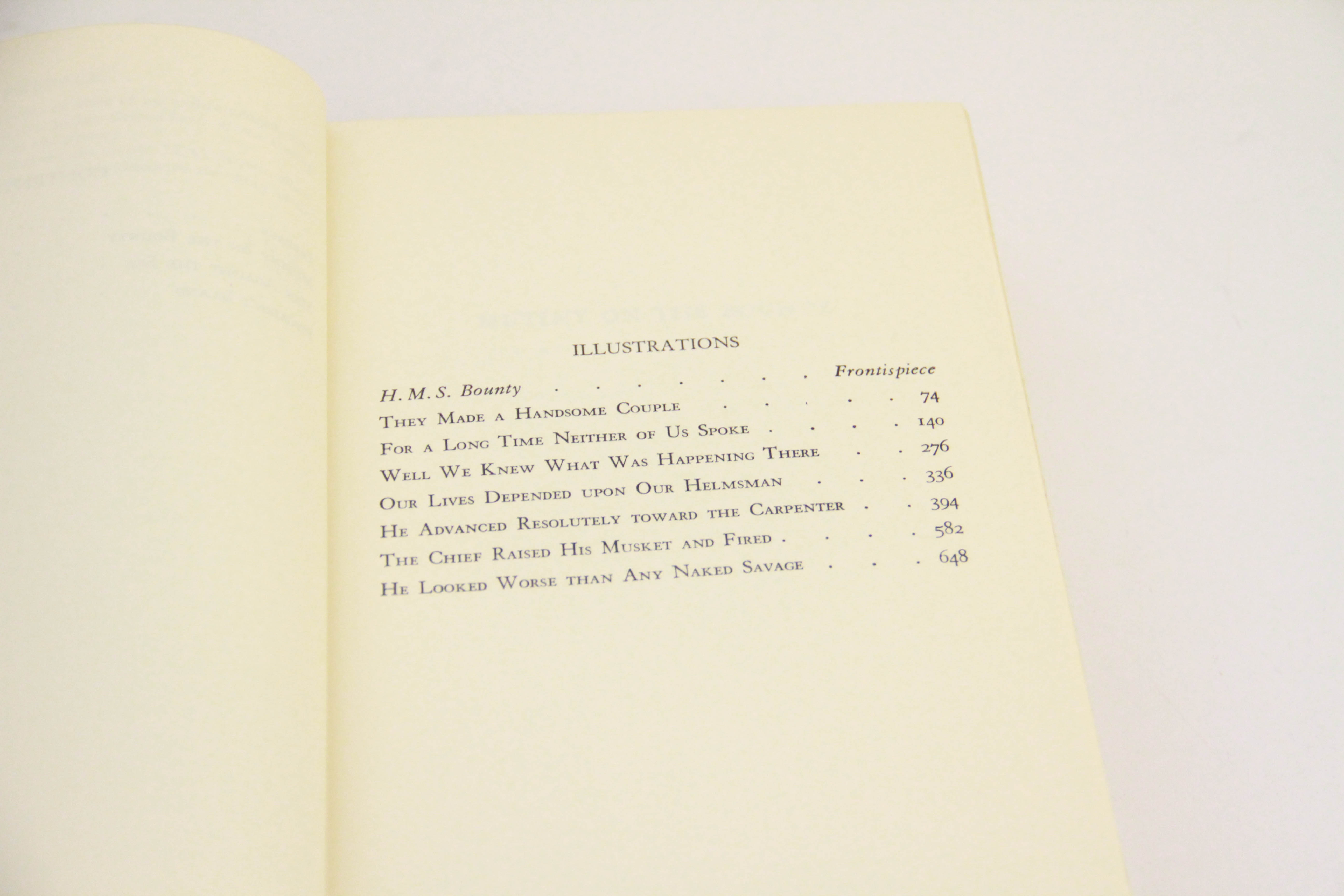 1951 "The Bounty Trilogy" Wyeth Edition by Charles Nordhoff and James Norman Hall