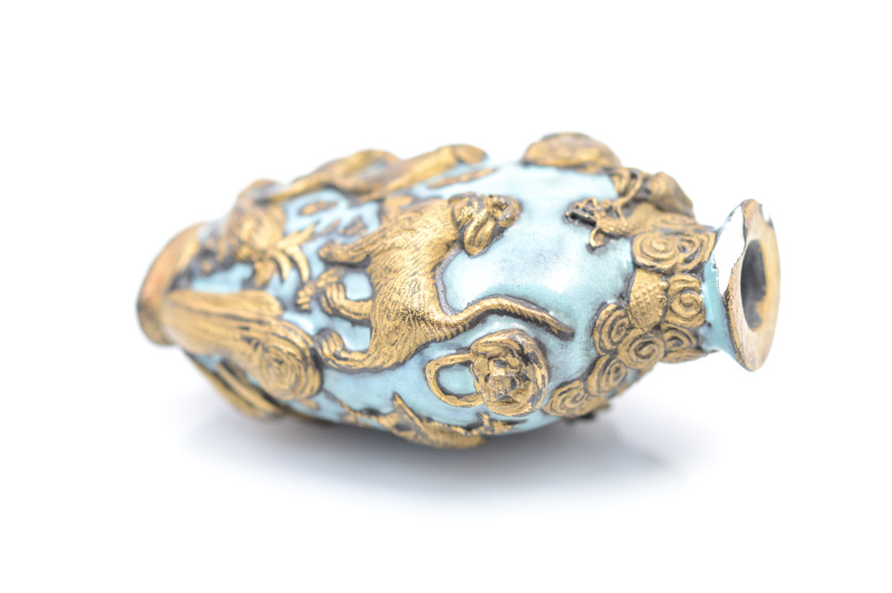 Antique Chinese Porcelain Snuff Bottle