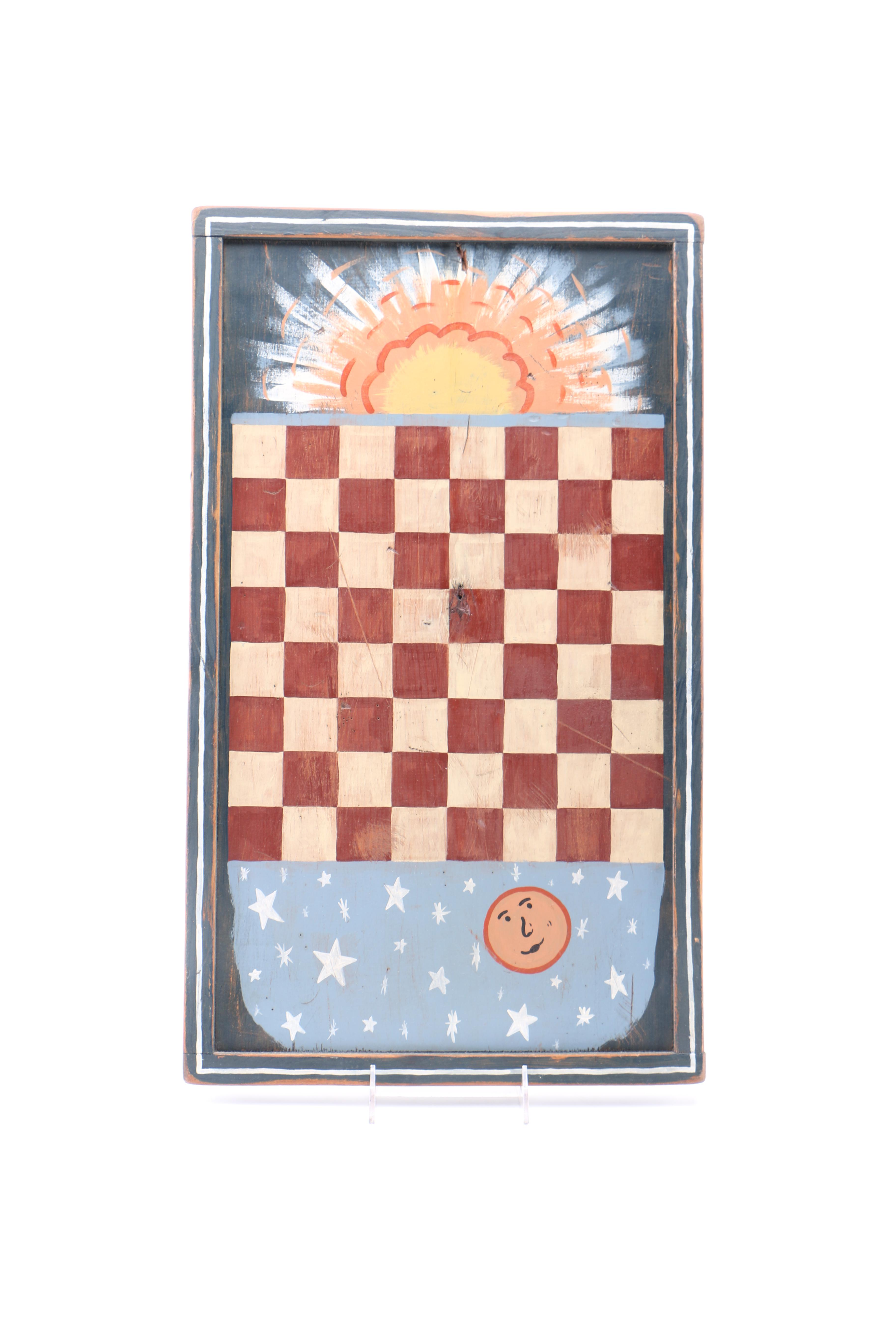 Hand-Painted Country Wall Hangings