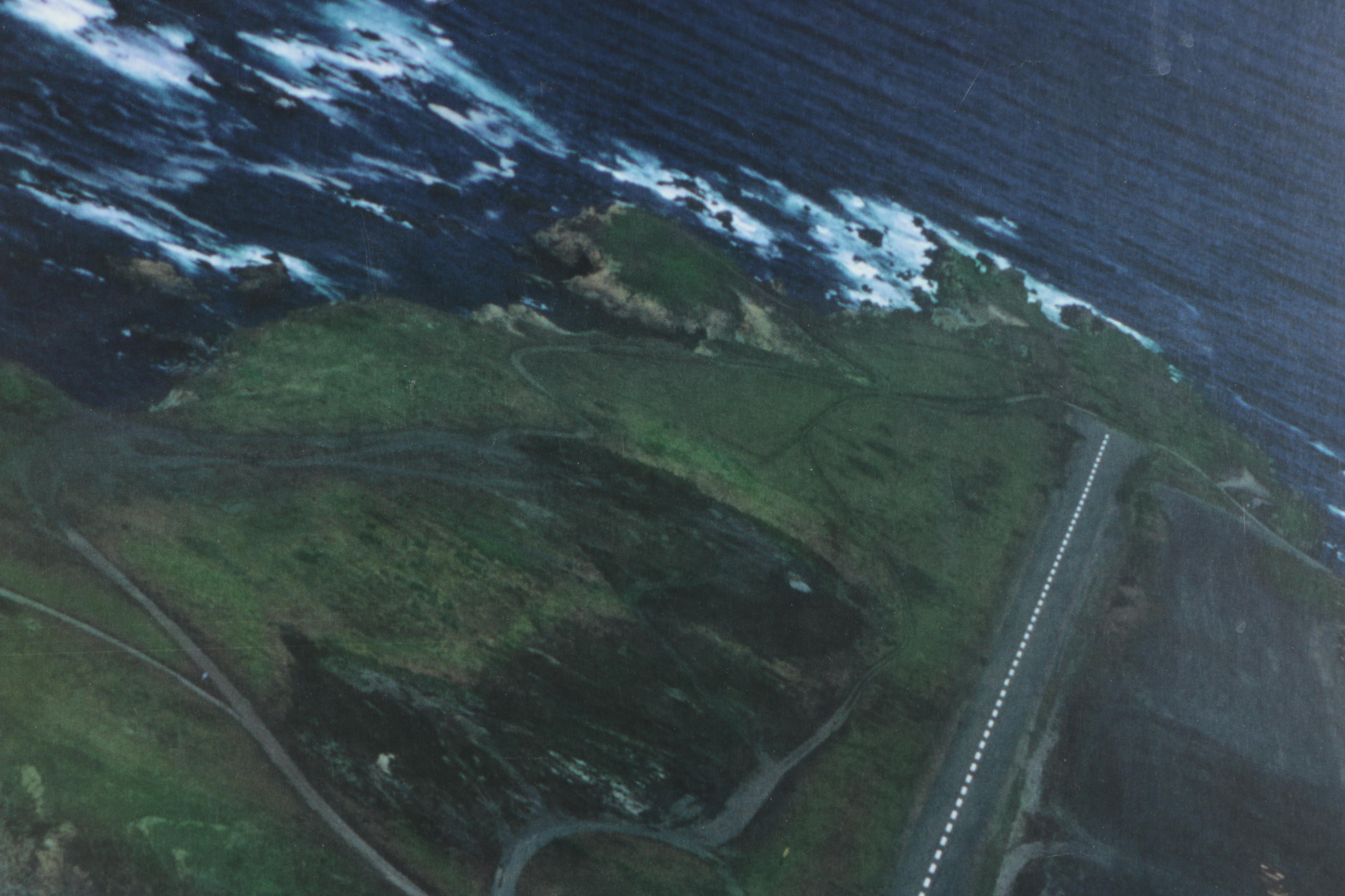 Offset Lithograph Of Plane