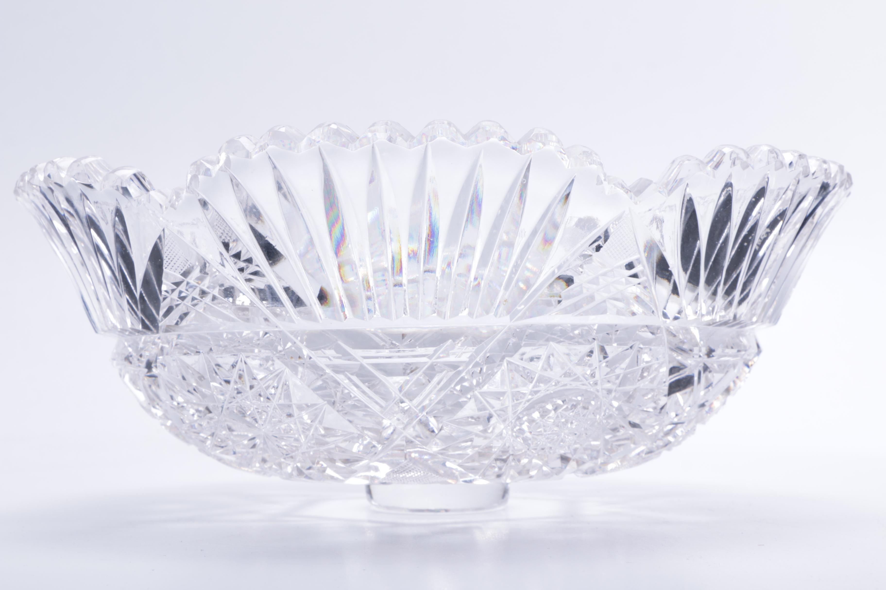 Crystal Bowl Set