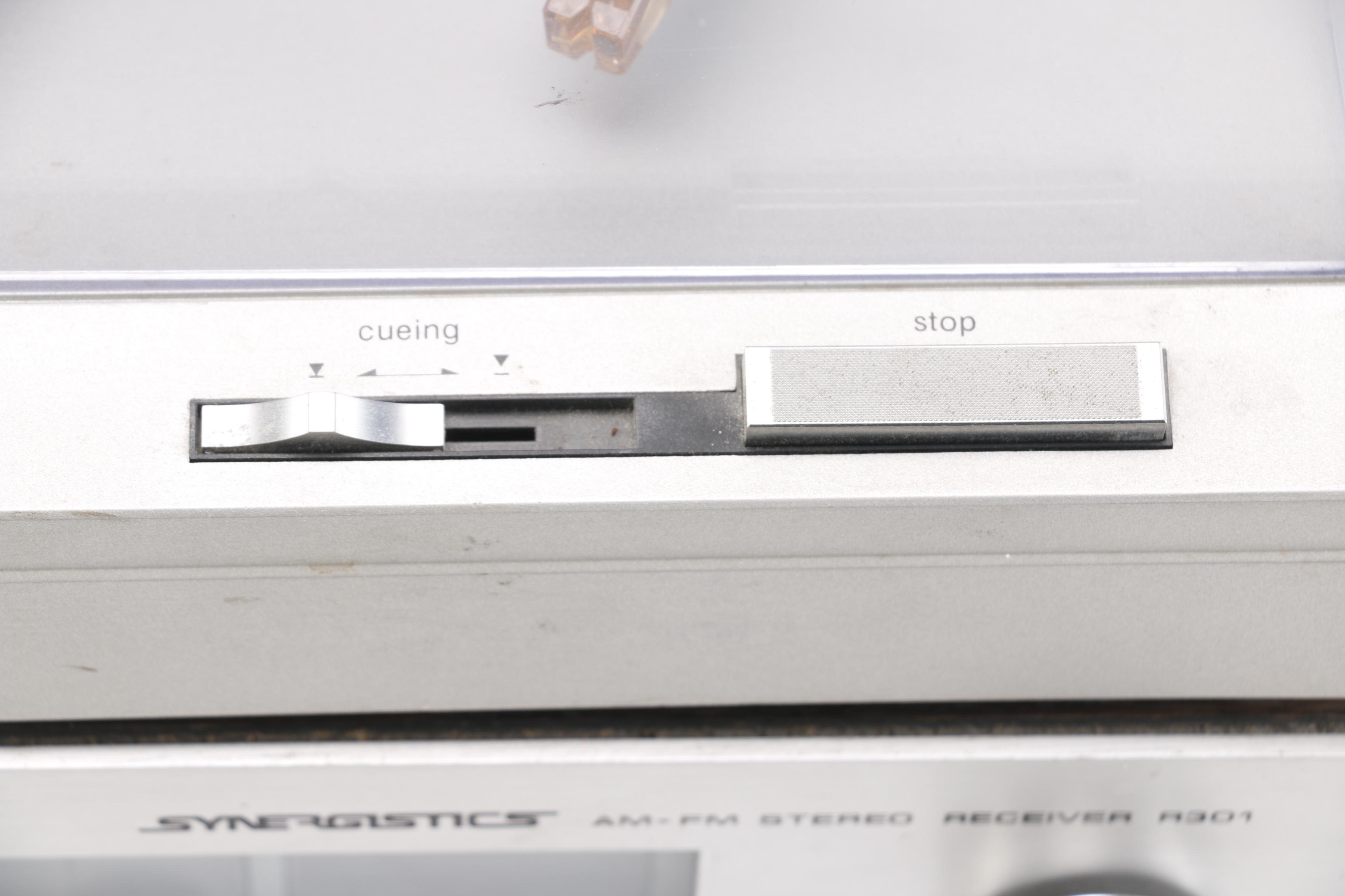 Technics Turntable and Synergistics Receiver