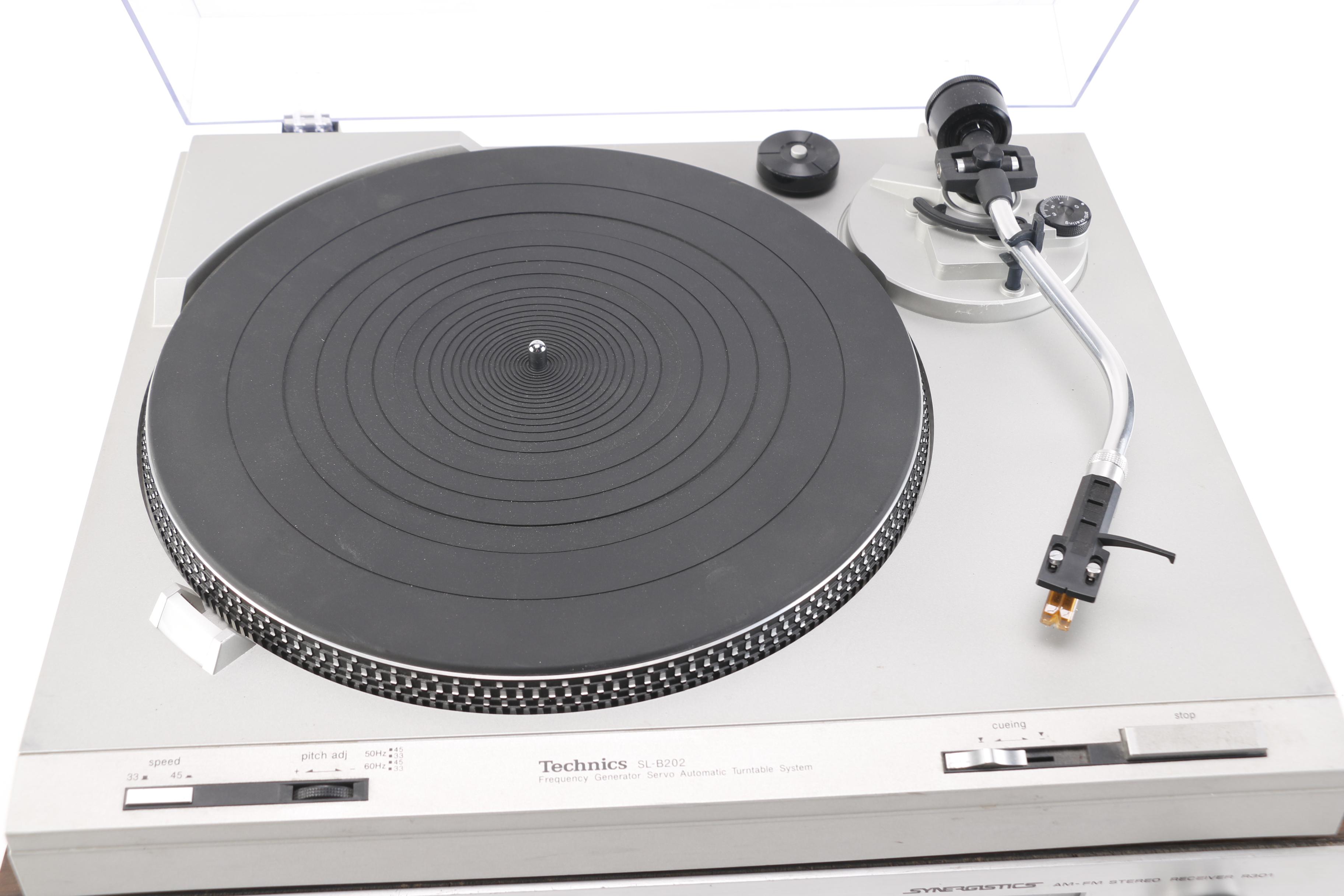 Technics Turntable and Synergistics Receiver