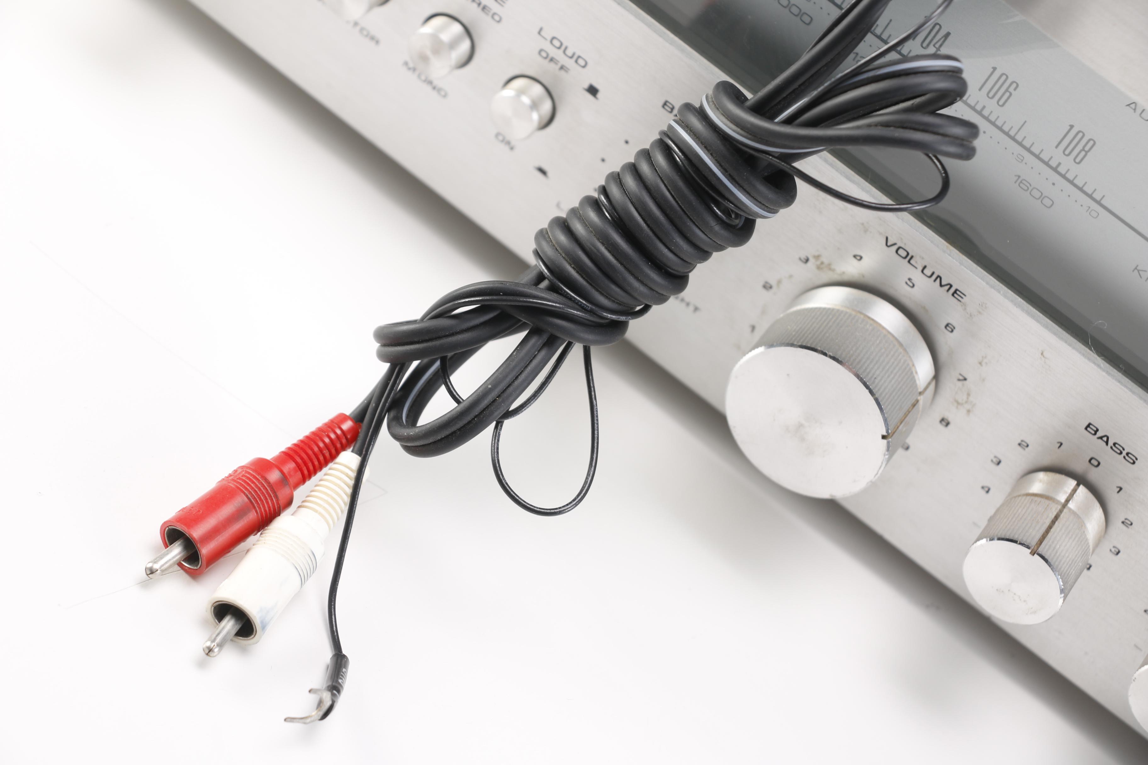 Technics Turntable and Synergistics Receiver