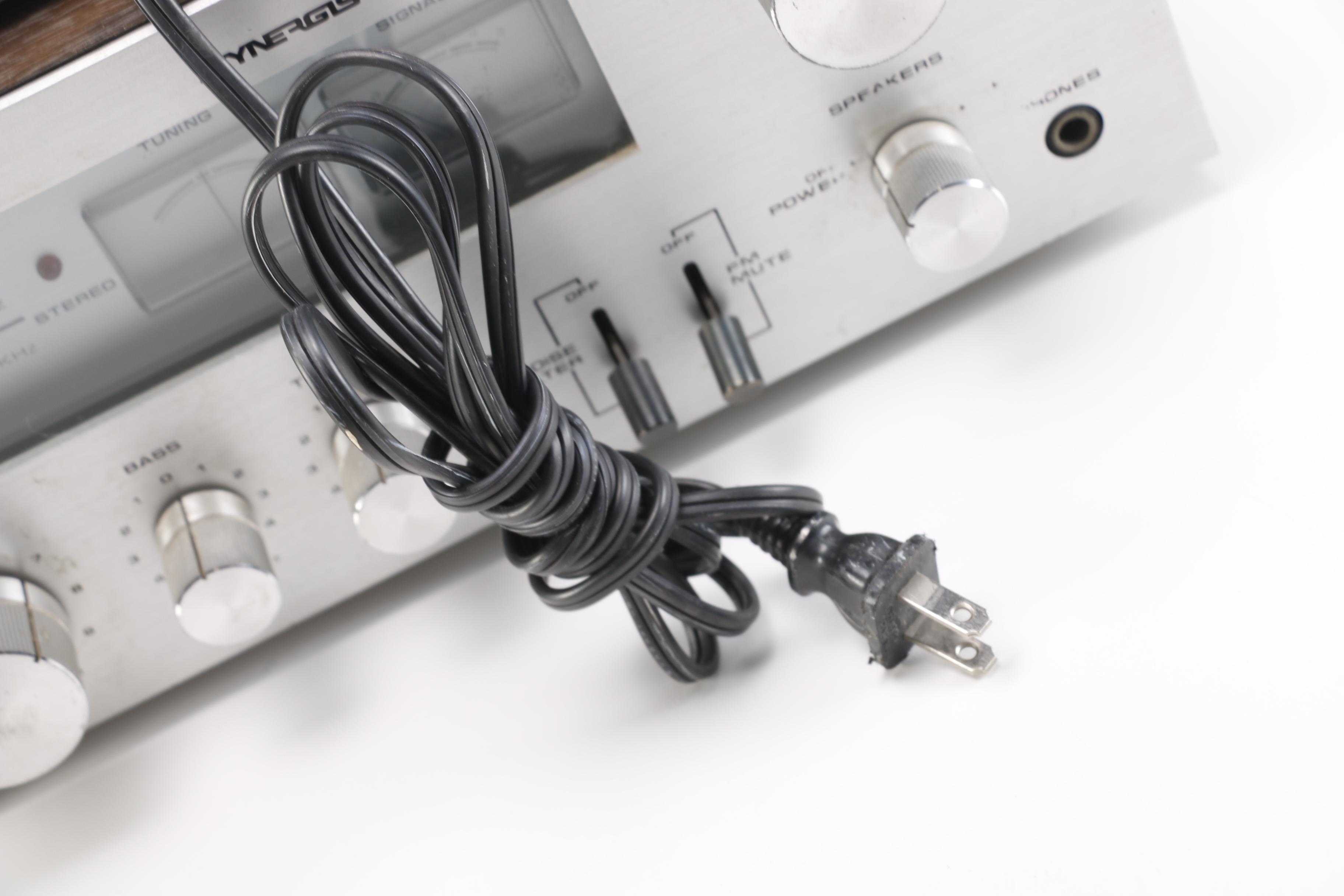 Technics Turntable and Synergistics Receiver