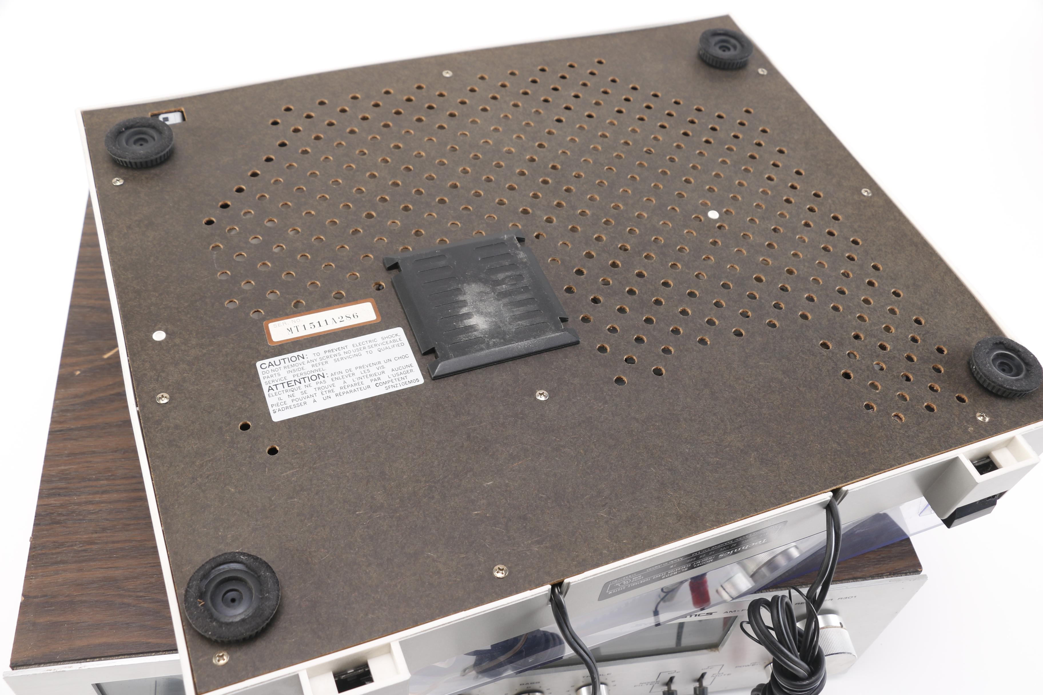 Technics Turntable and Synergistics Receiver