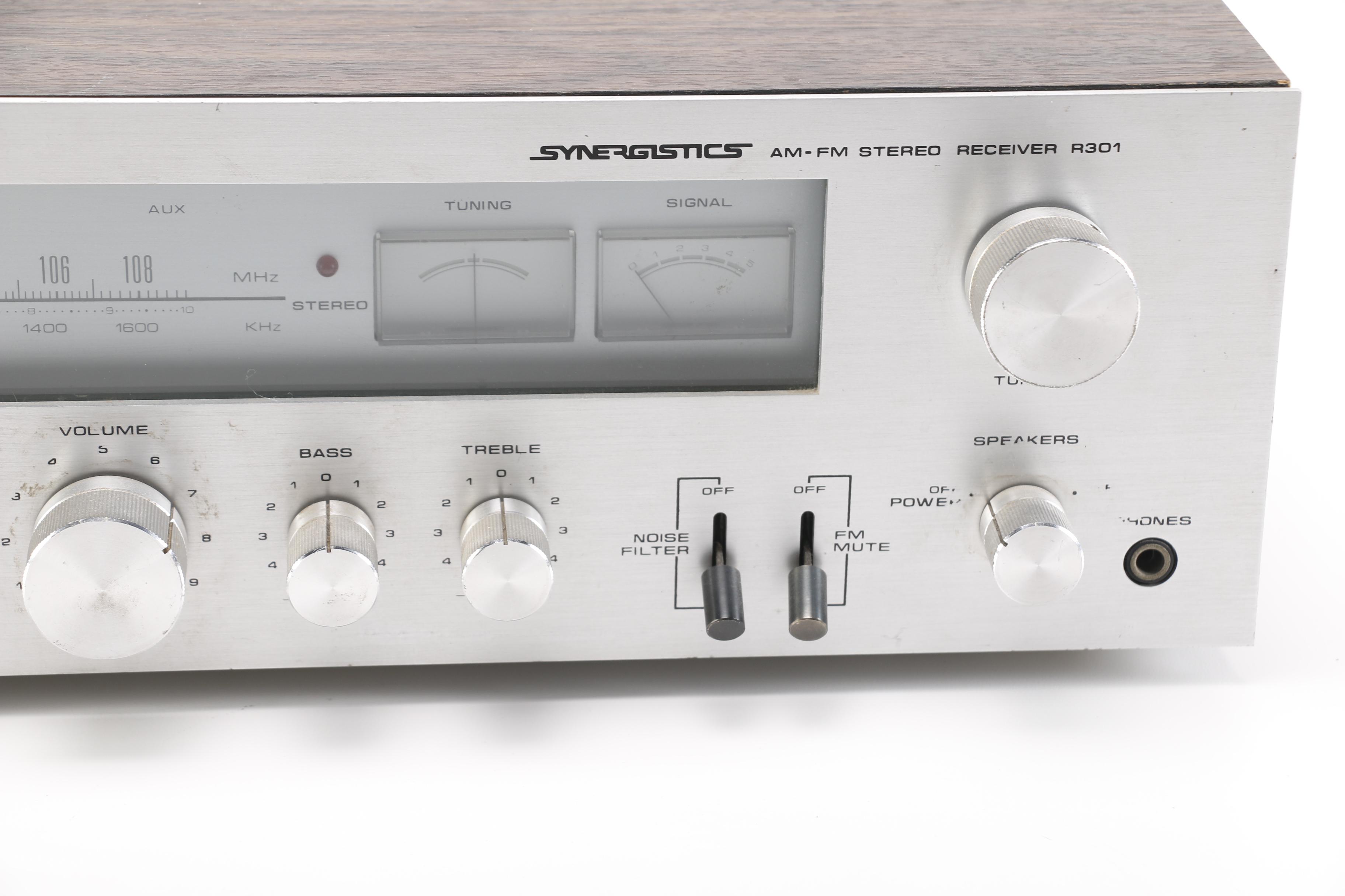 Technics Turntable and Synergistics Receiver