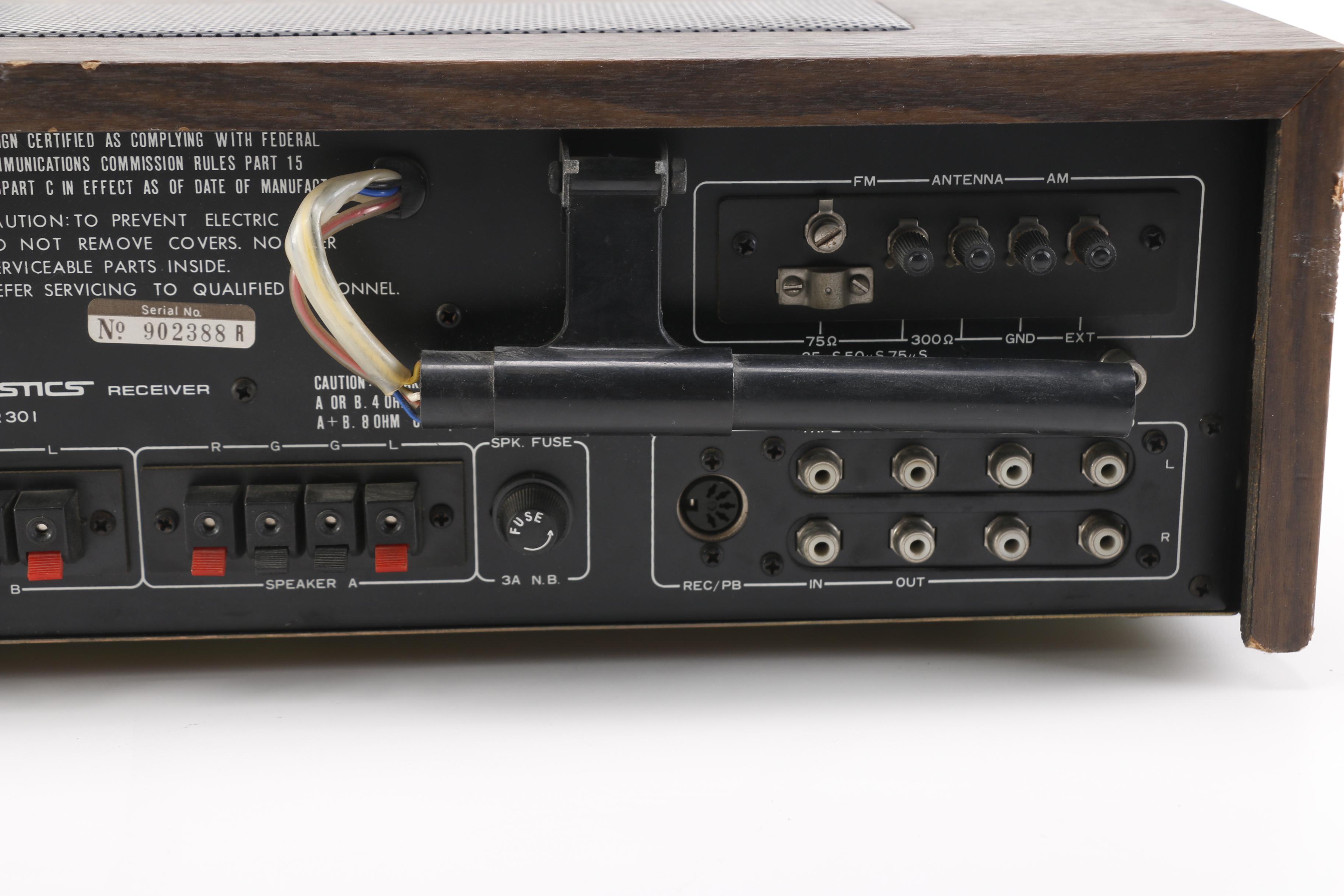 Technics Turntable and Synergistics Receiver