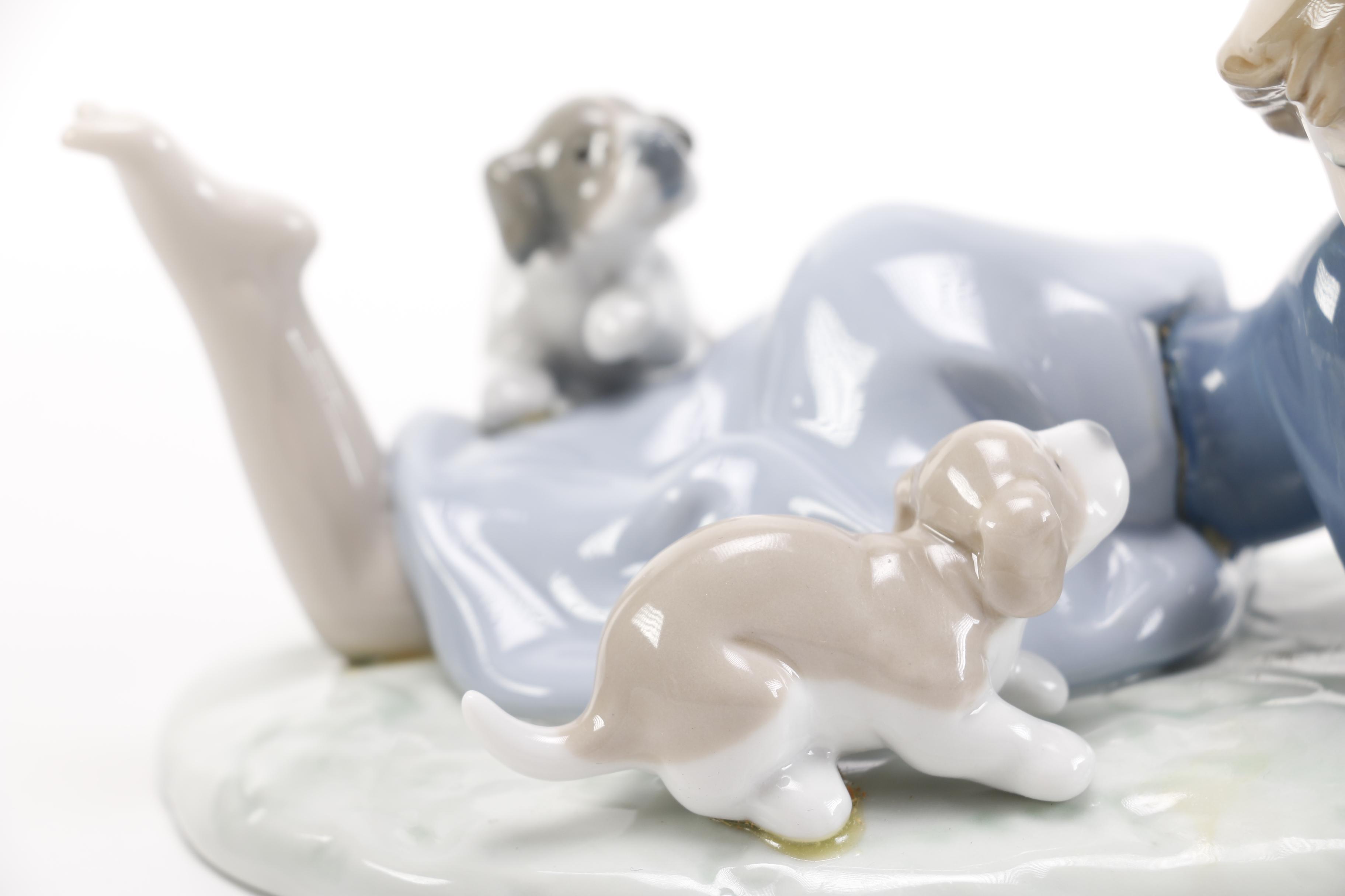 Lladro "Playful Romp" Figurine