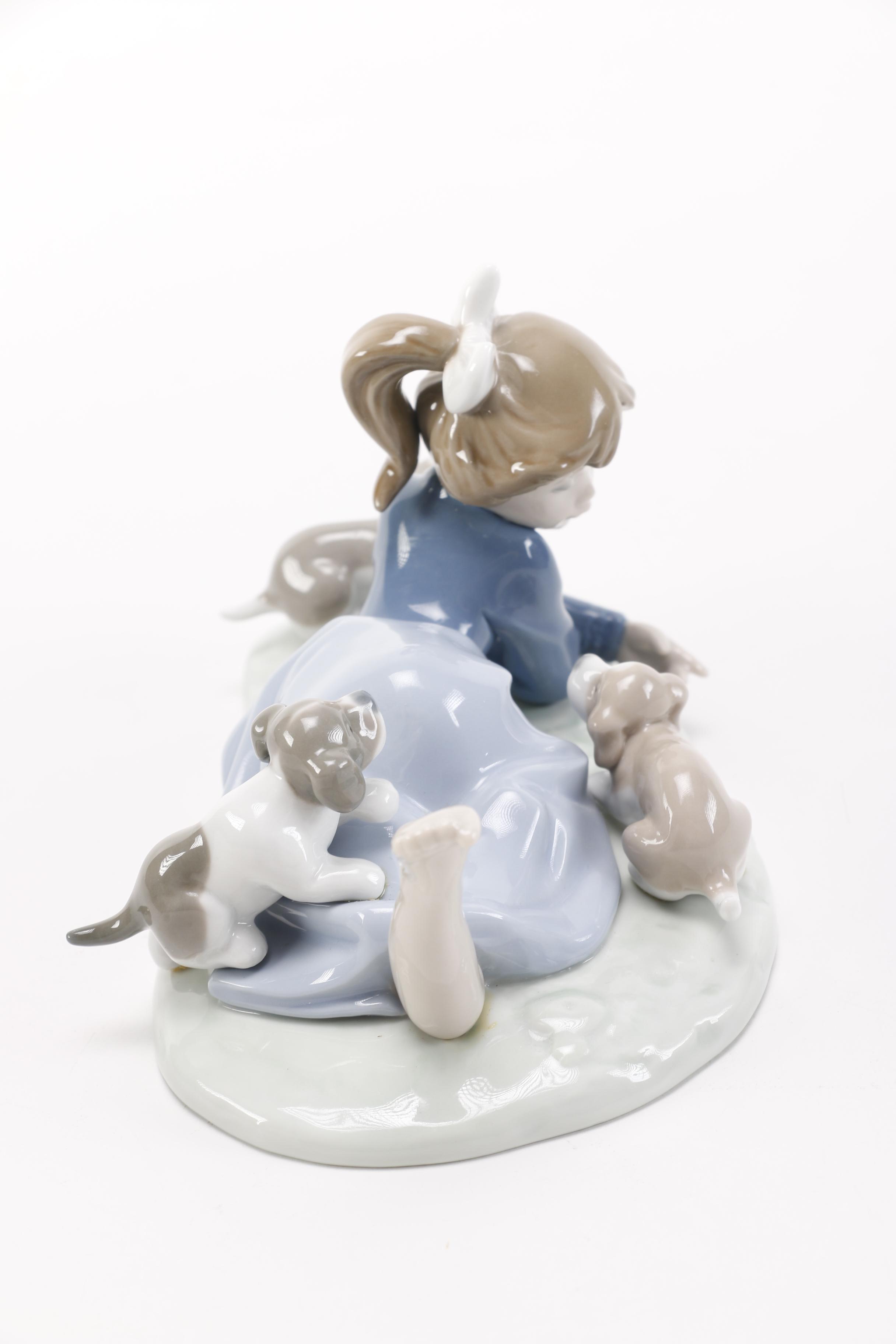 Lladro "Playful Romp" Figurine