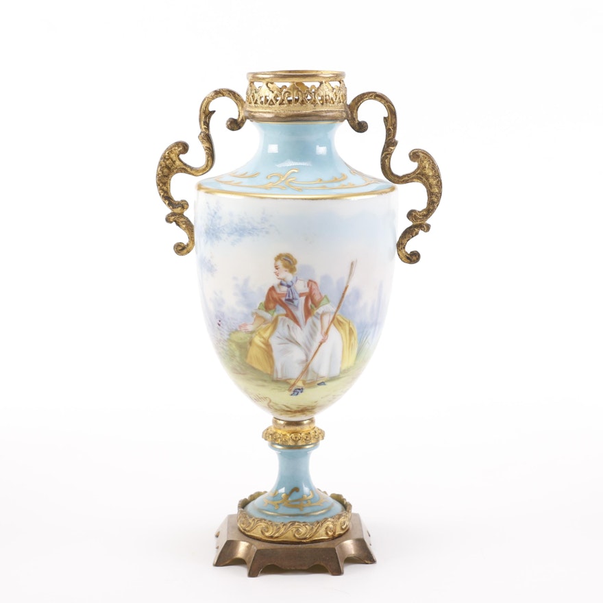 Antique Sèvres Porcelain Urn