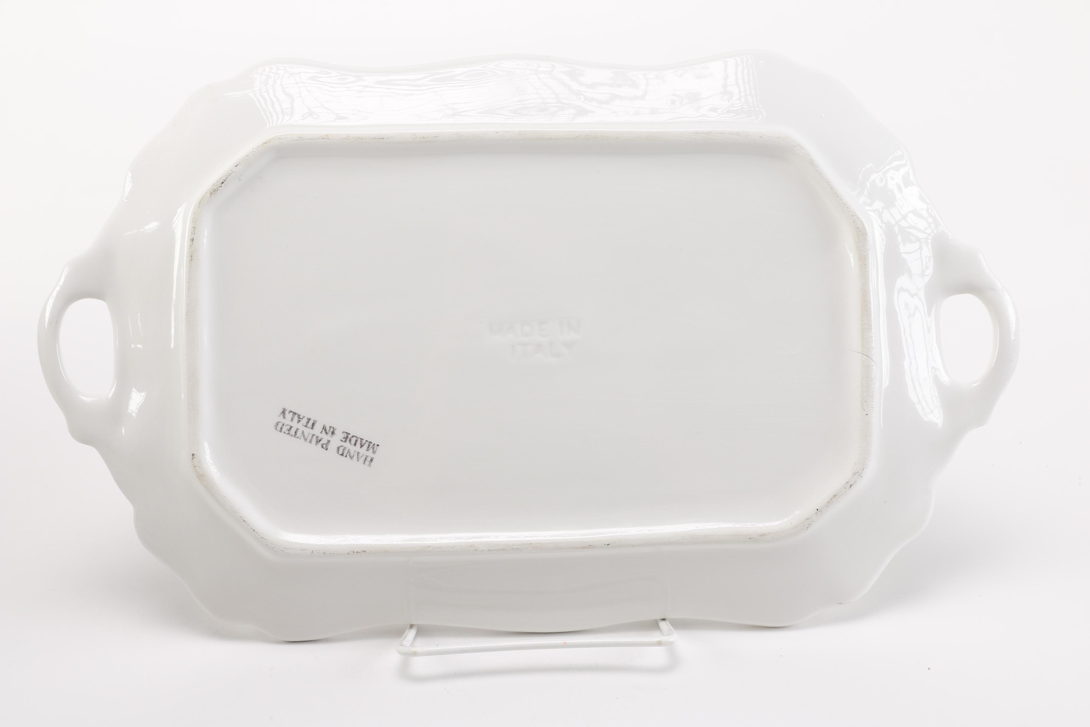 Hand-Painted Italian Tray