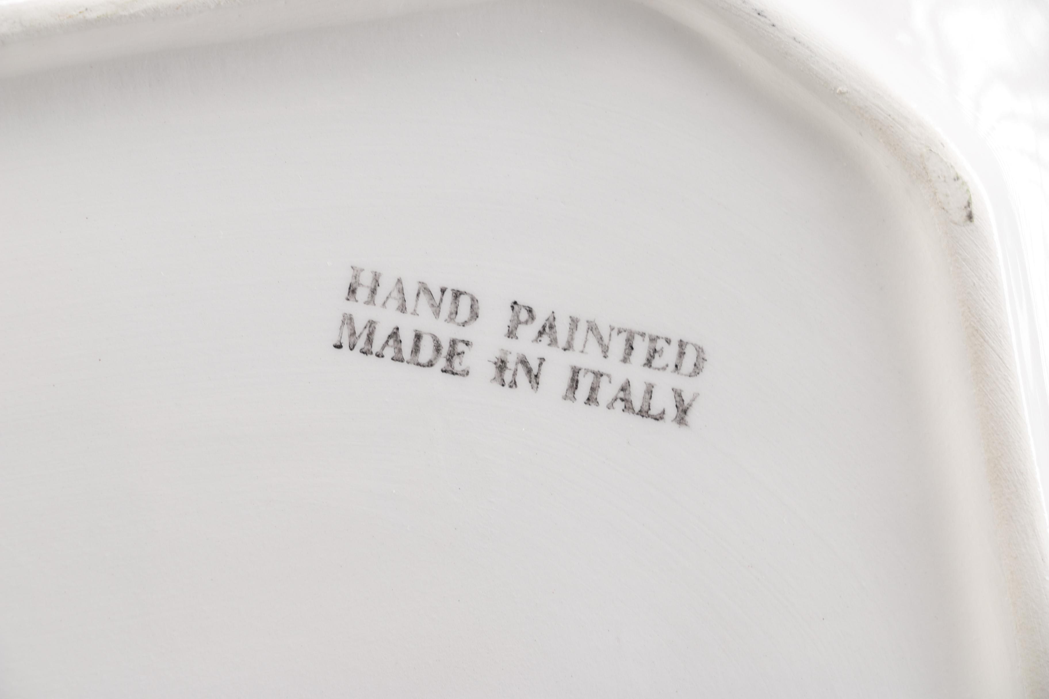 Hand-Painted Italian Tray