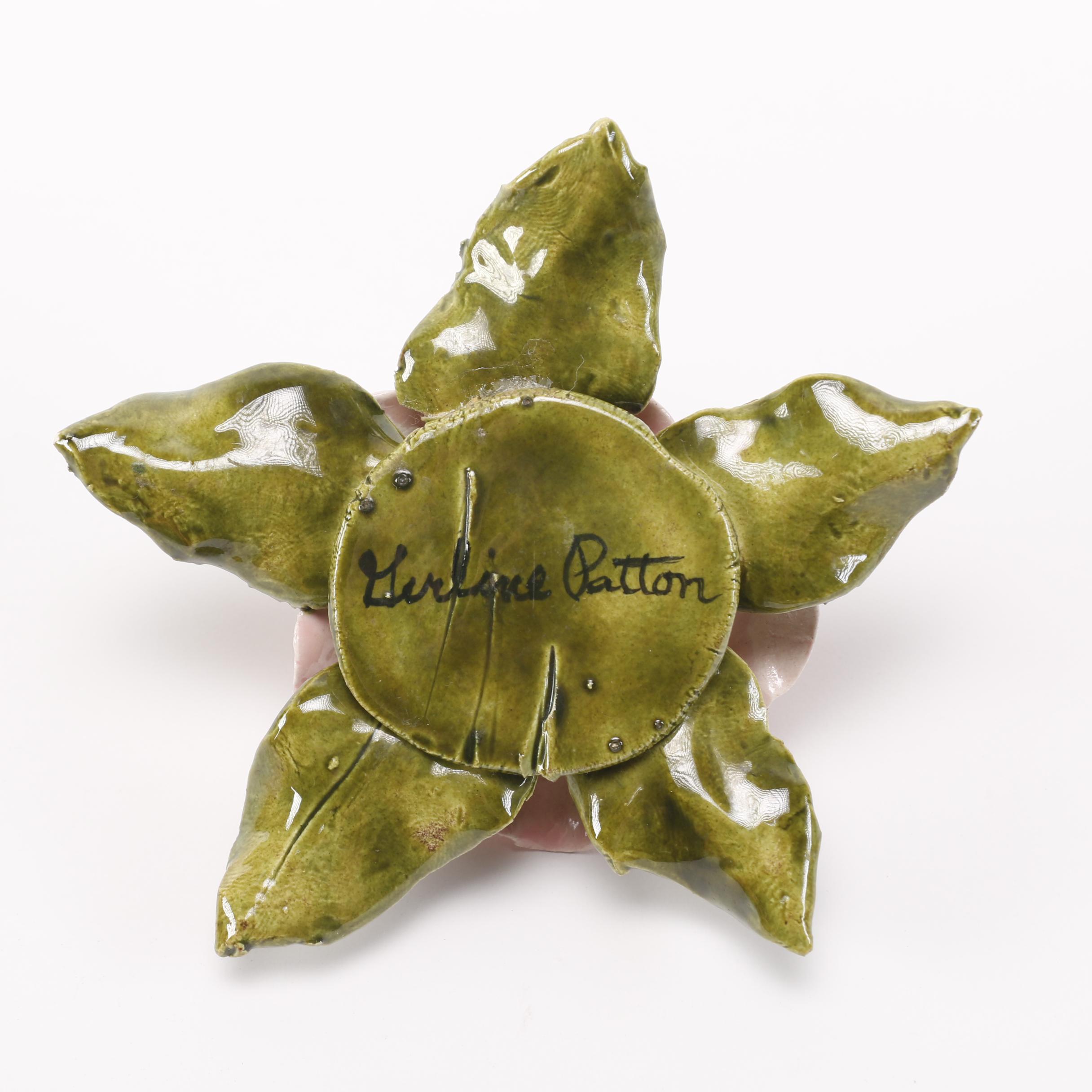 Decorative Porcelain Flowers Including Herend