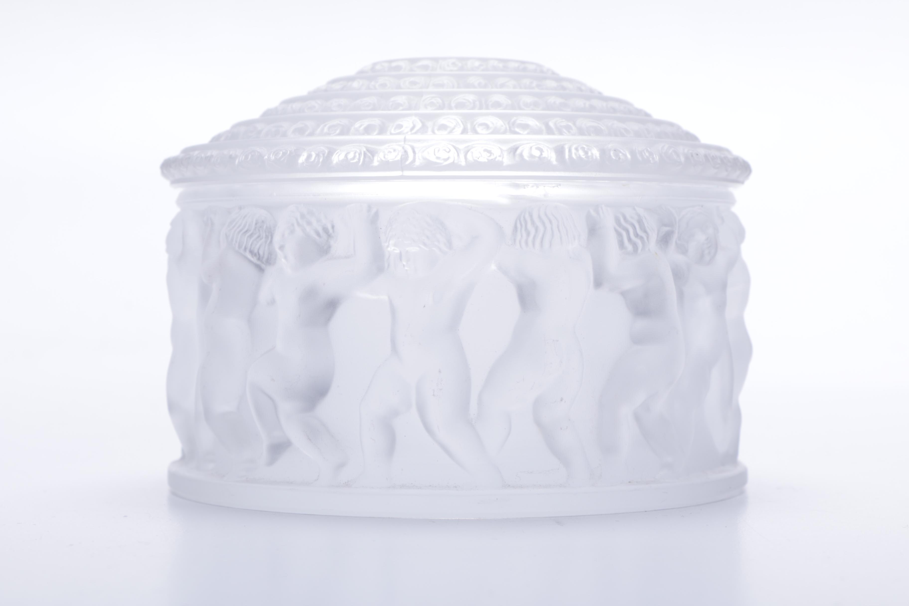 Lalique Style Jewelry Box