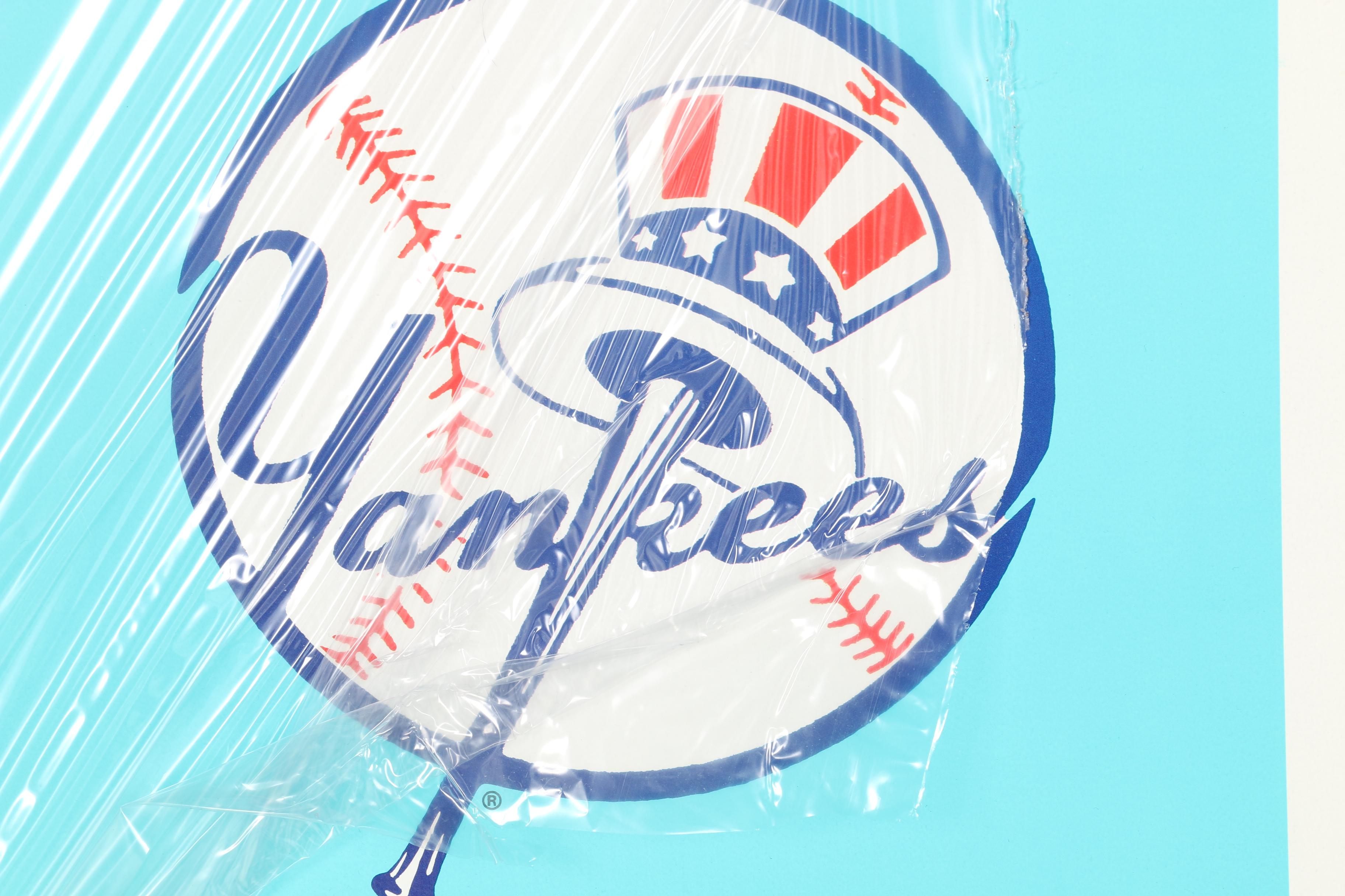 Autographed Yogi Berra Poster