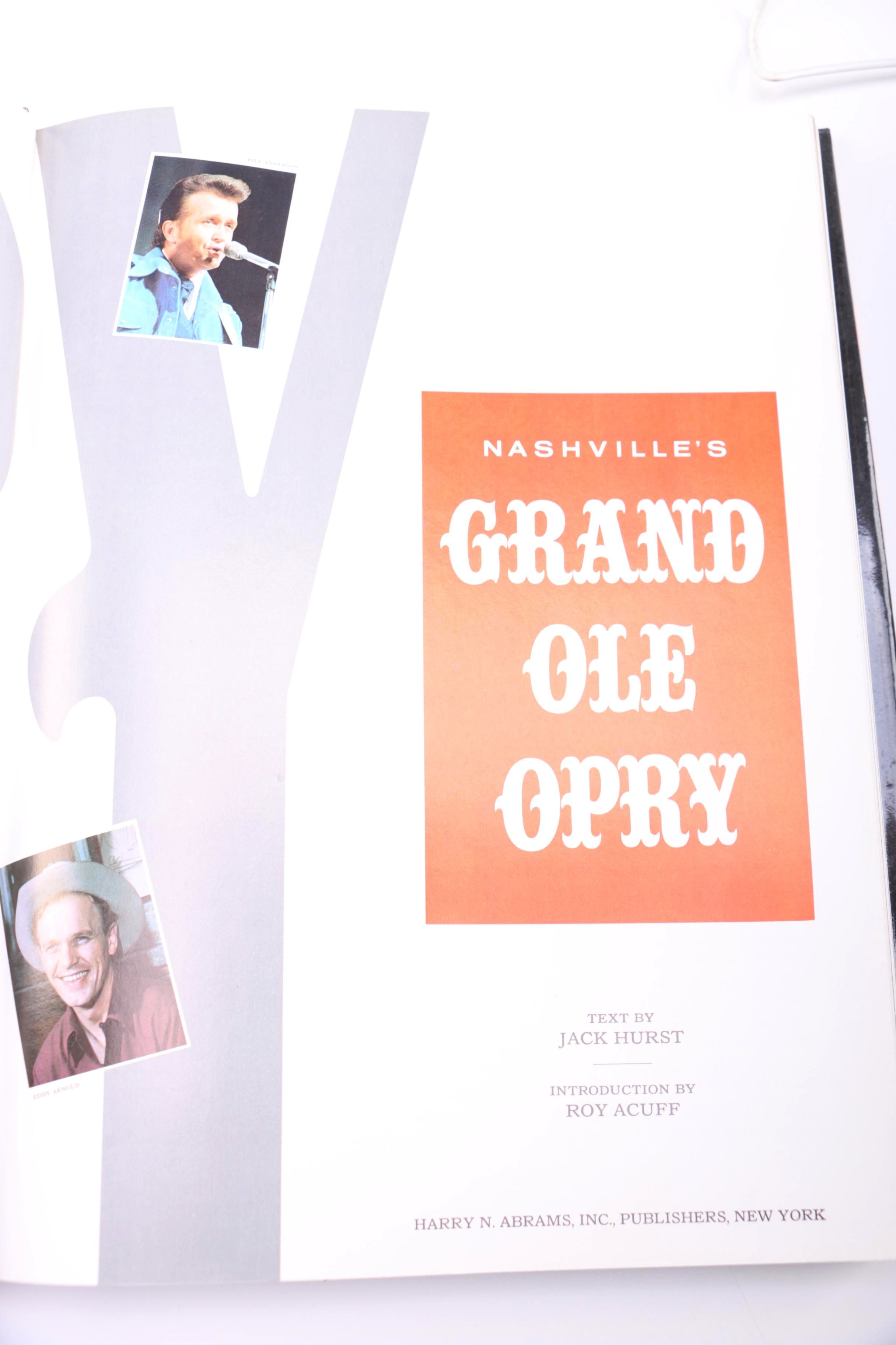 1975 "Nashville's Grand Ole Opry" by Jack Hurst