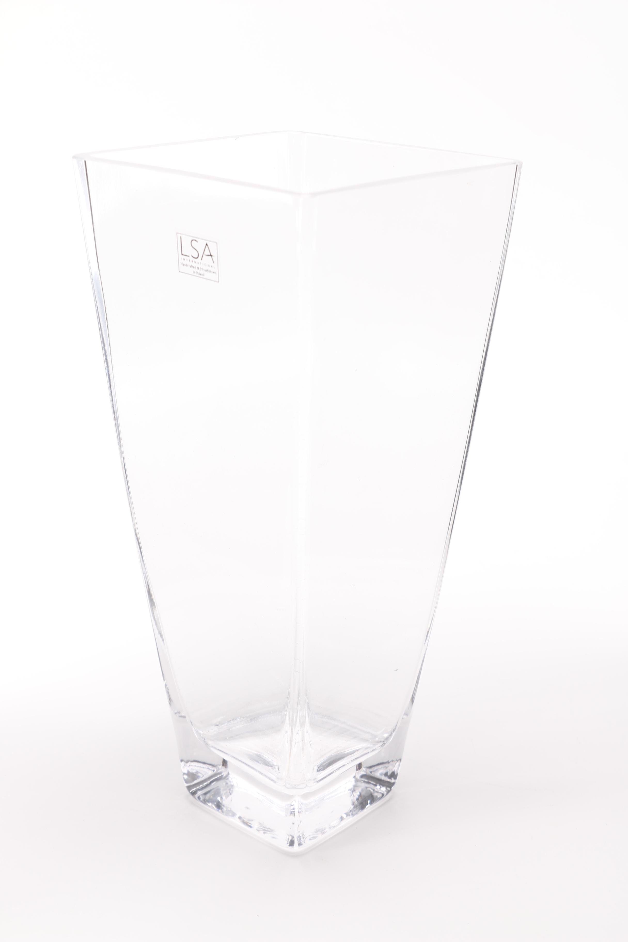 LSA International Polish Blown Glass Vase