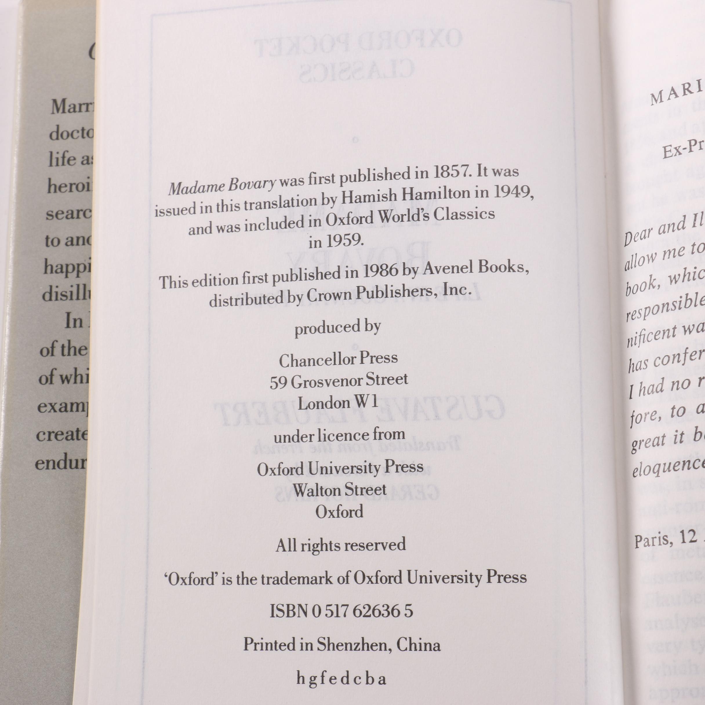 Vintage Oxford Pocket Classics