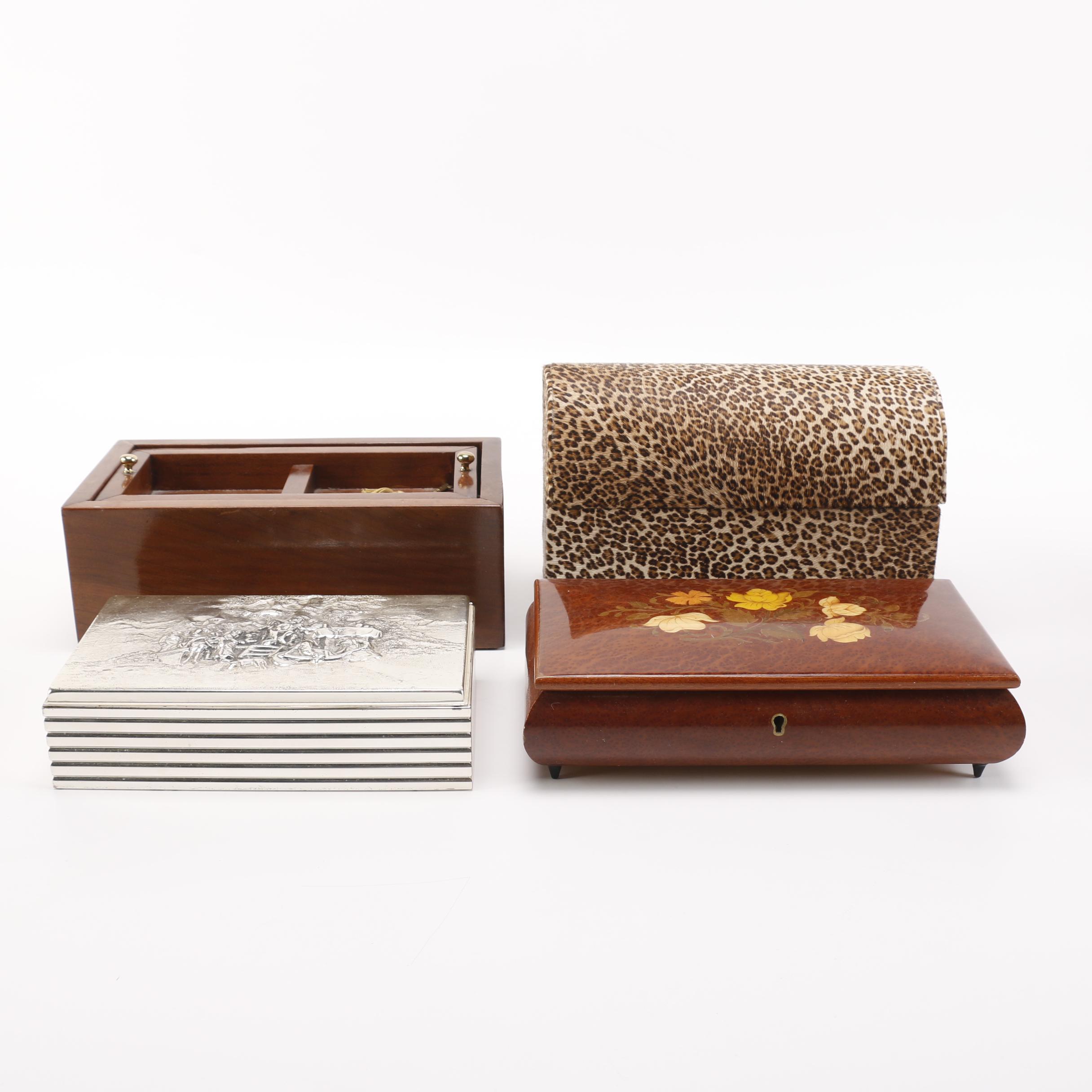 Assortment of Jewelry Boxes