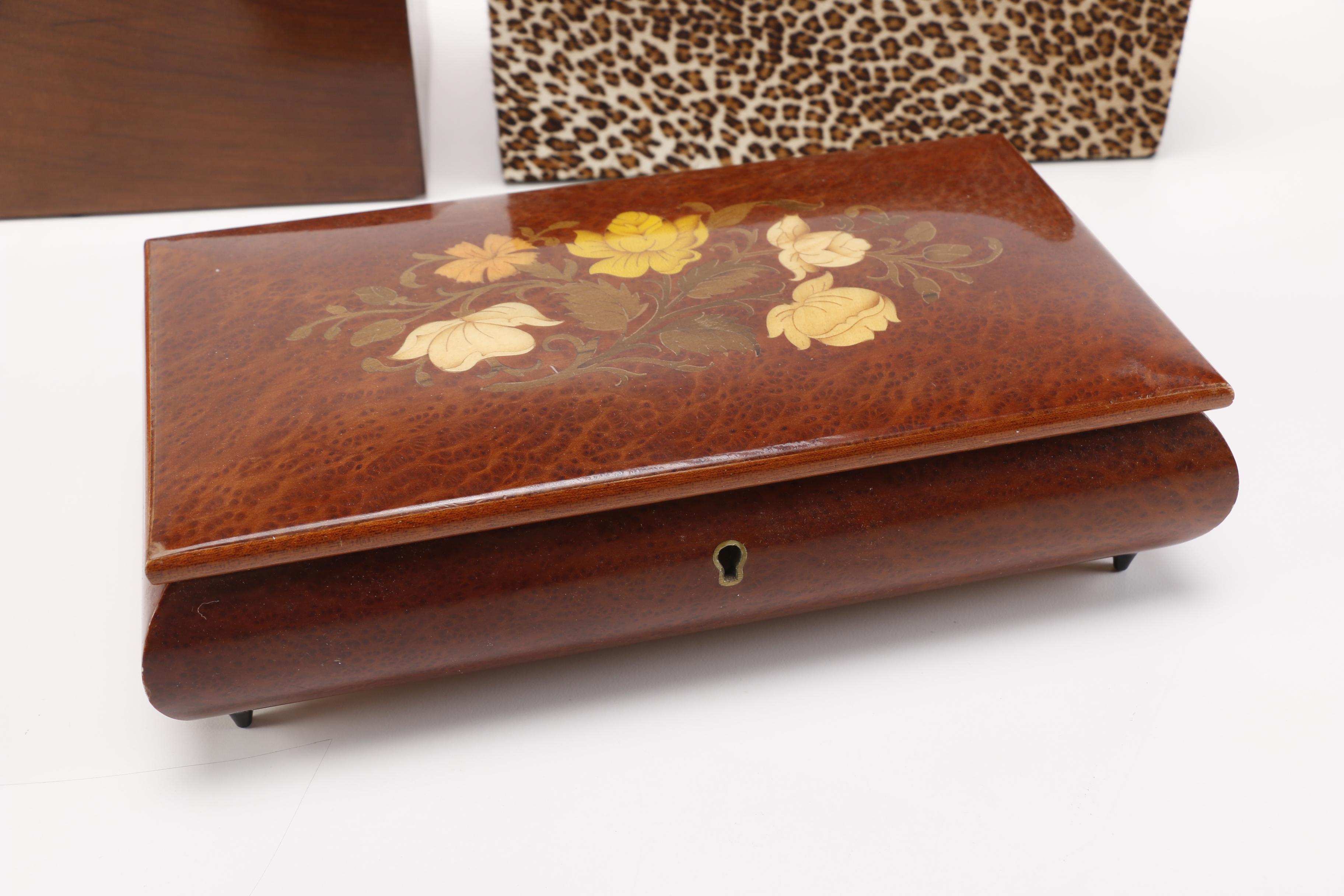 Assortment of Jewelry Boxes