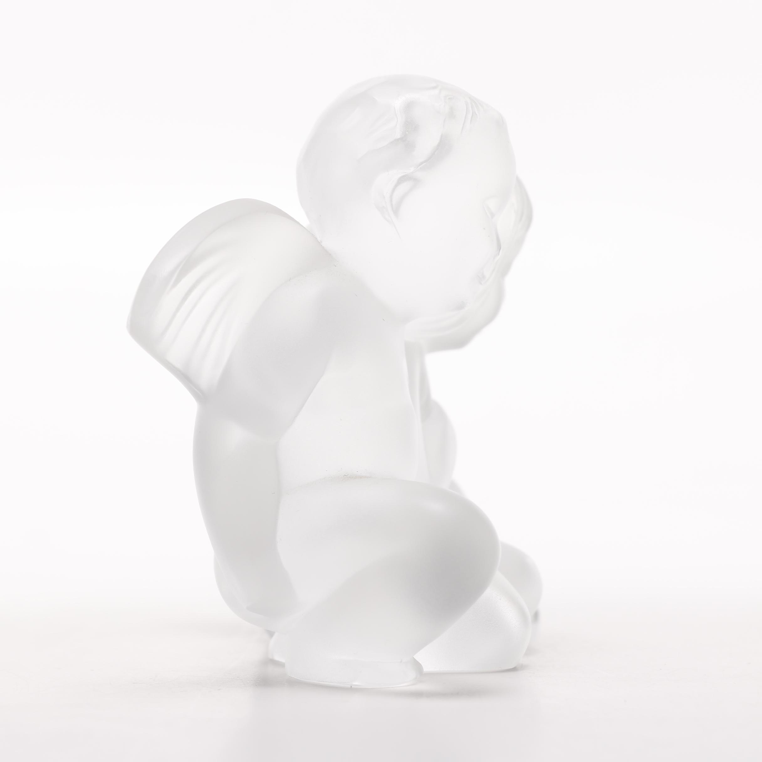 Lalique "Twin Angels" Figurine