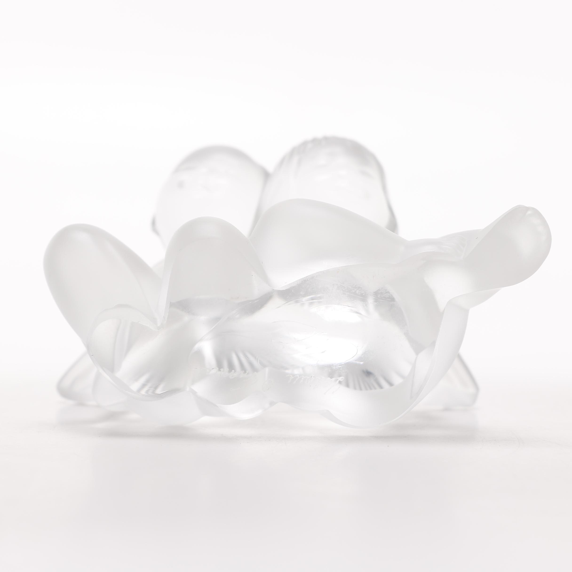 Lalique "Twin Angels" Figurine