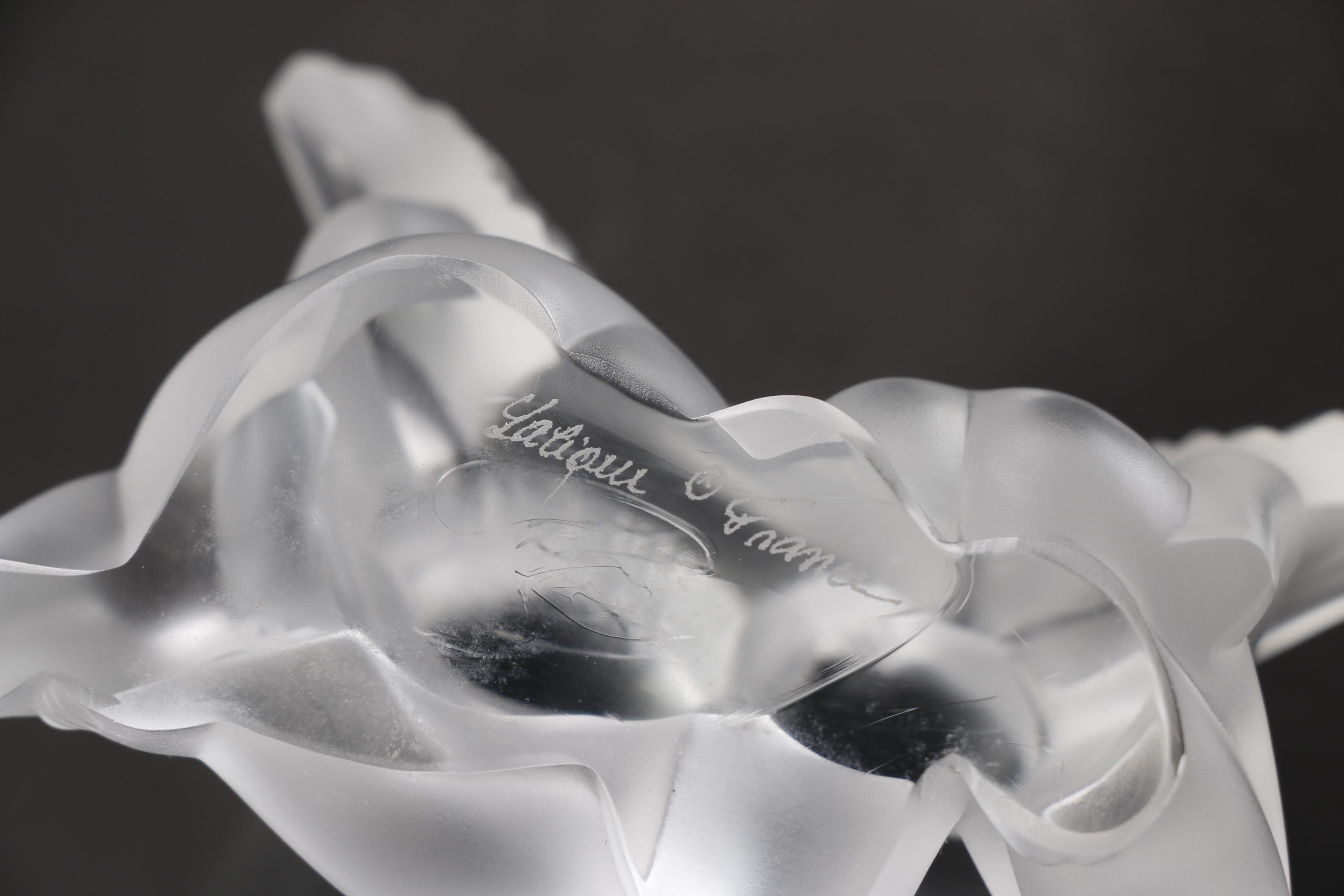 Lalique "Twin Angels" Figurine