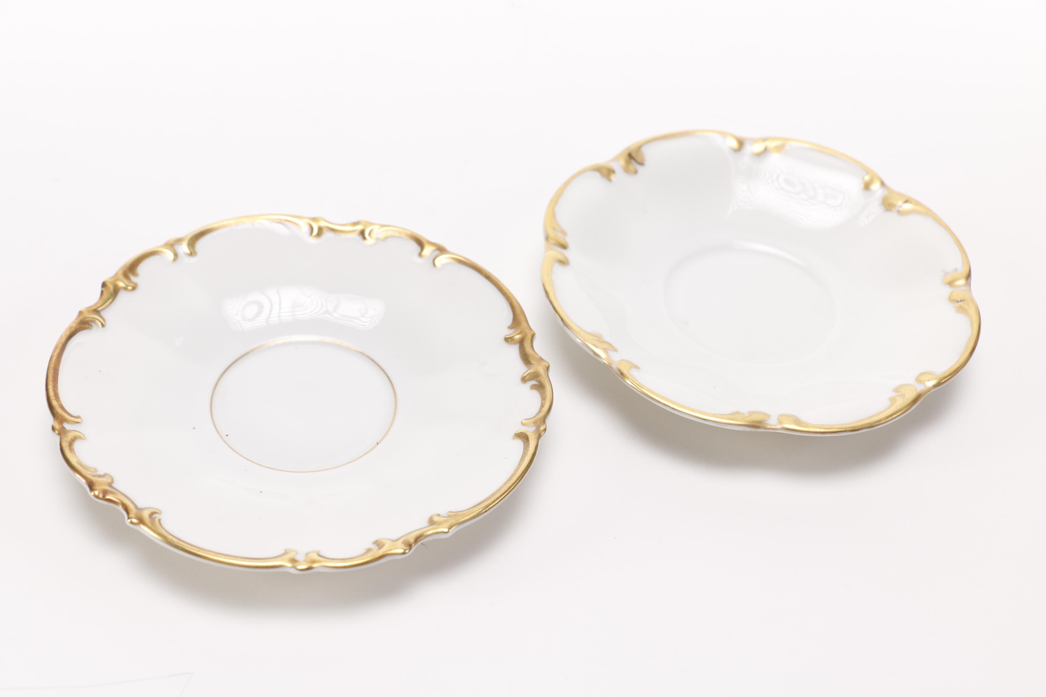 Bavarian Teacups and Saucers