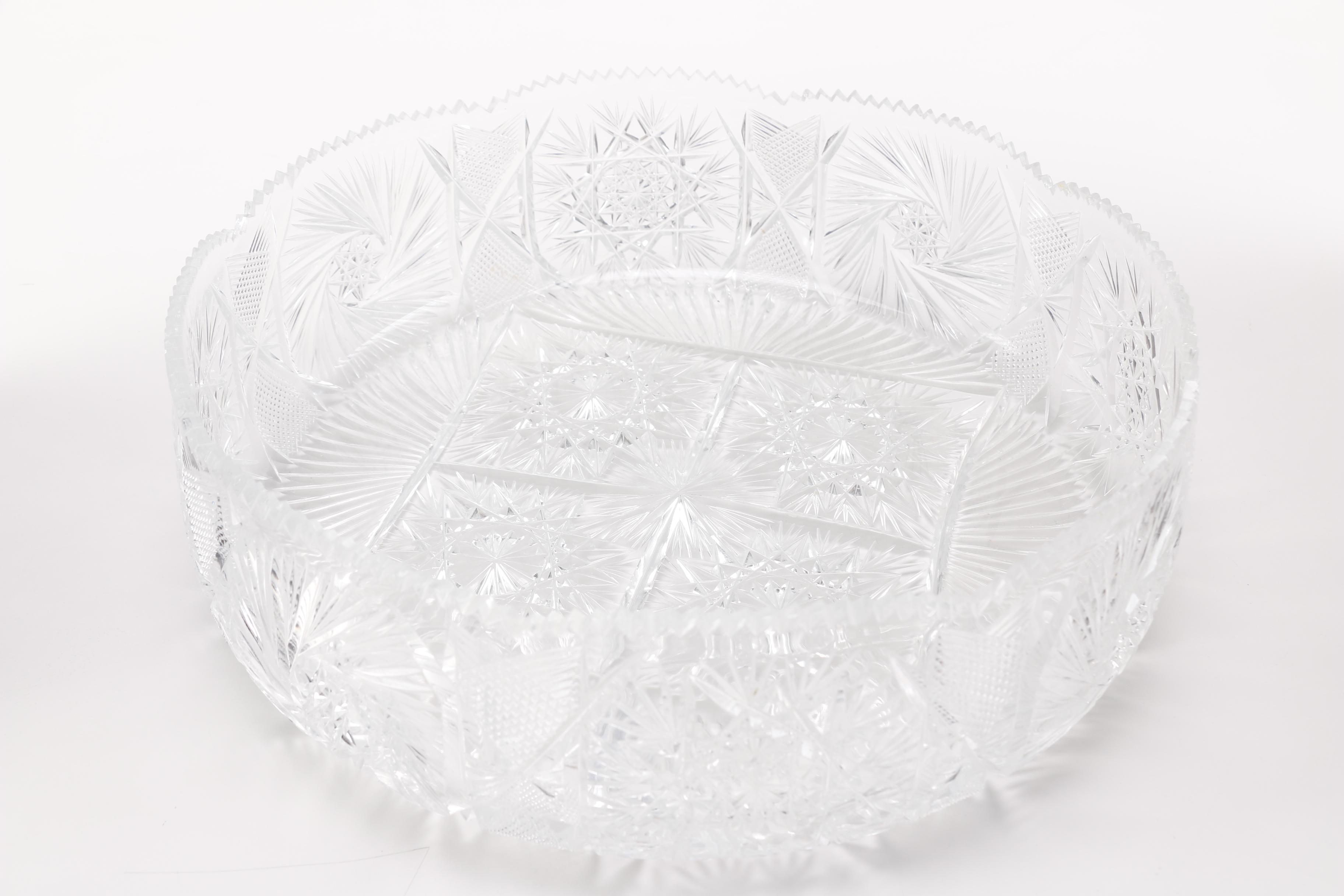 Cut Glass Bowl