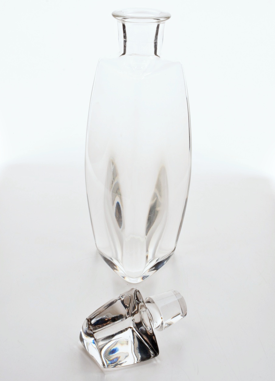 Contemporary Baccarat Crystal Decanter