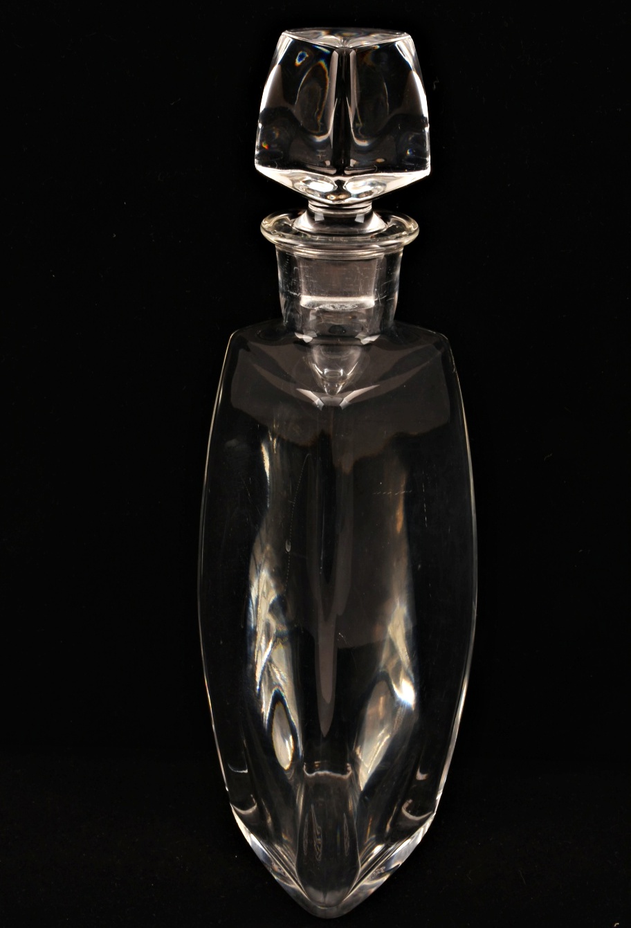 Contemporary Baccarat Crystal Decanter