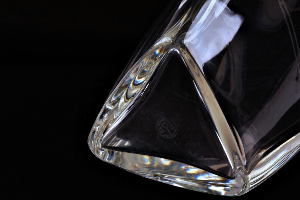 Contemporary Baccarat Crystal Decanter