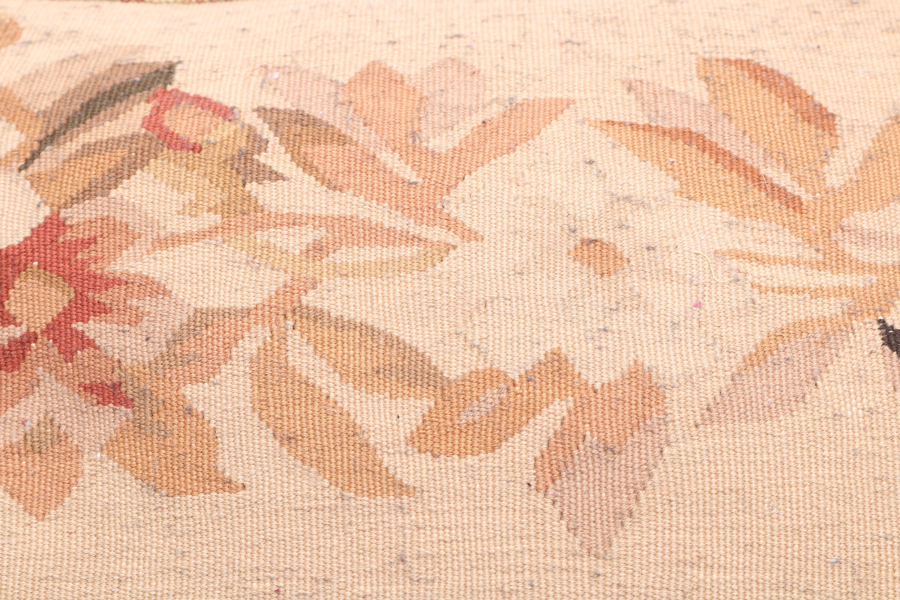 Assortment of Aubusson Throw Pillows