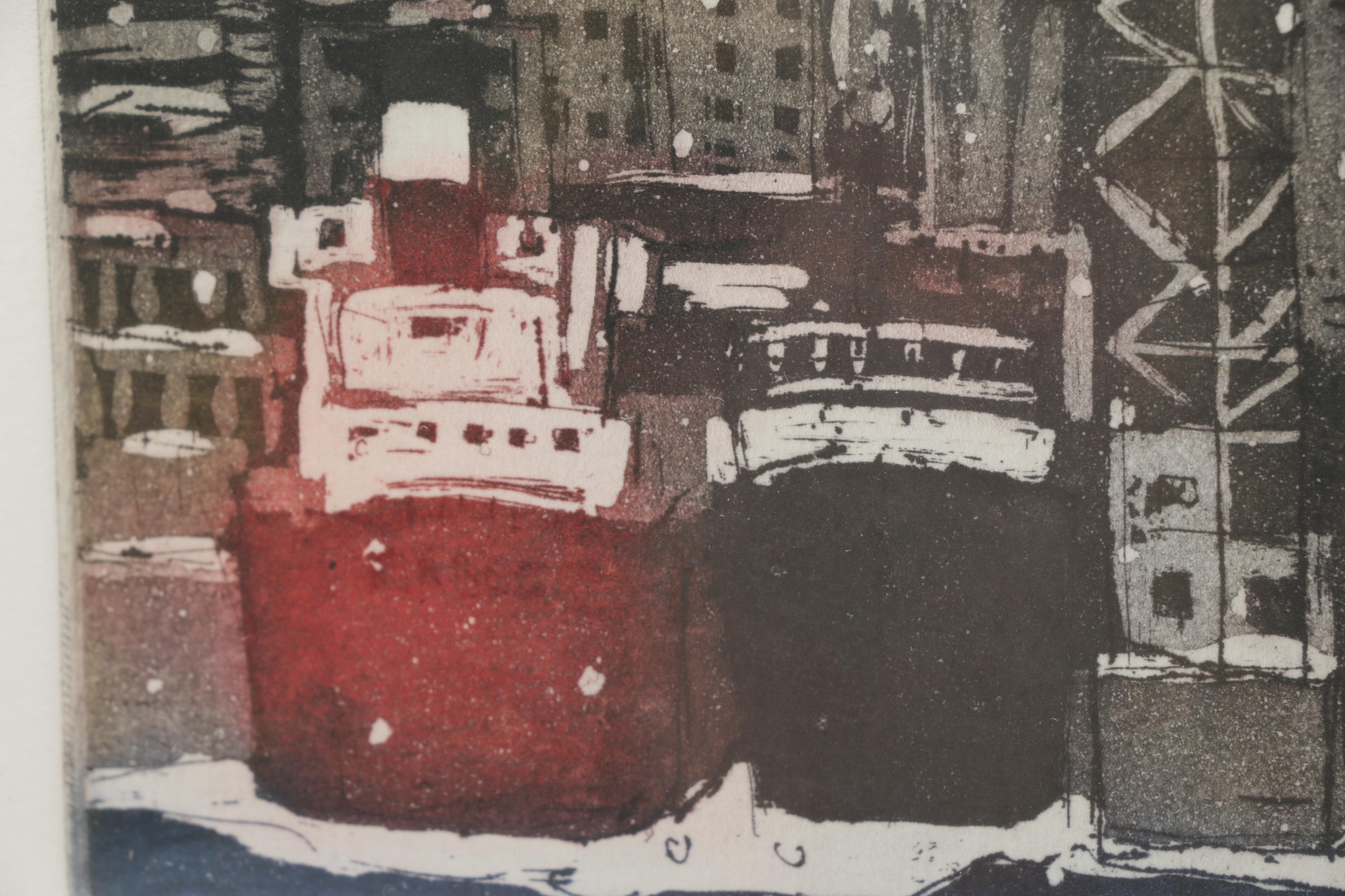 Claude Montoya Limited Edition Aquatint