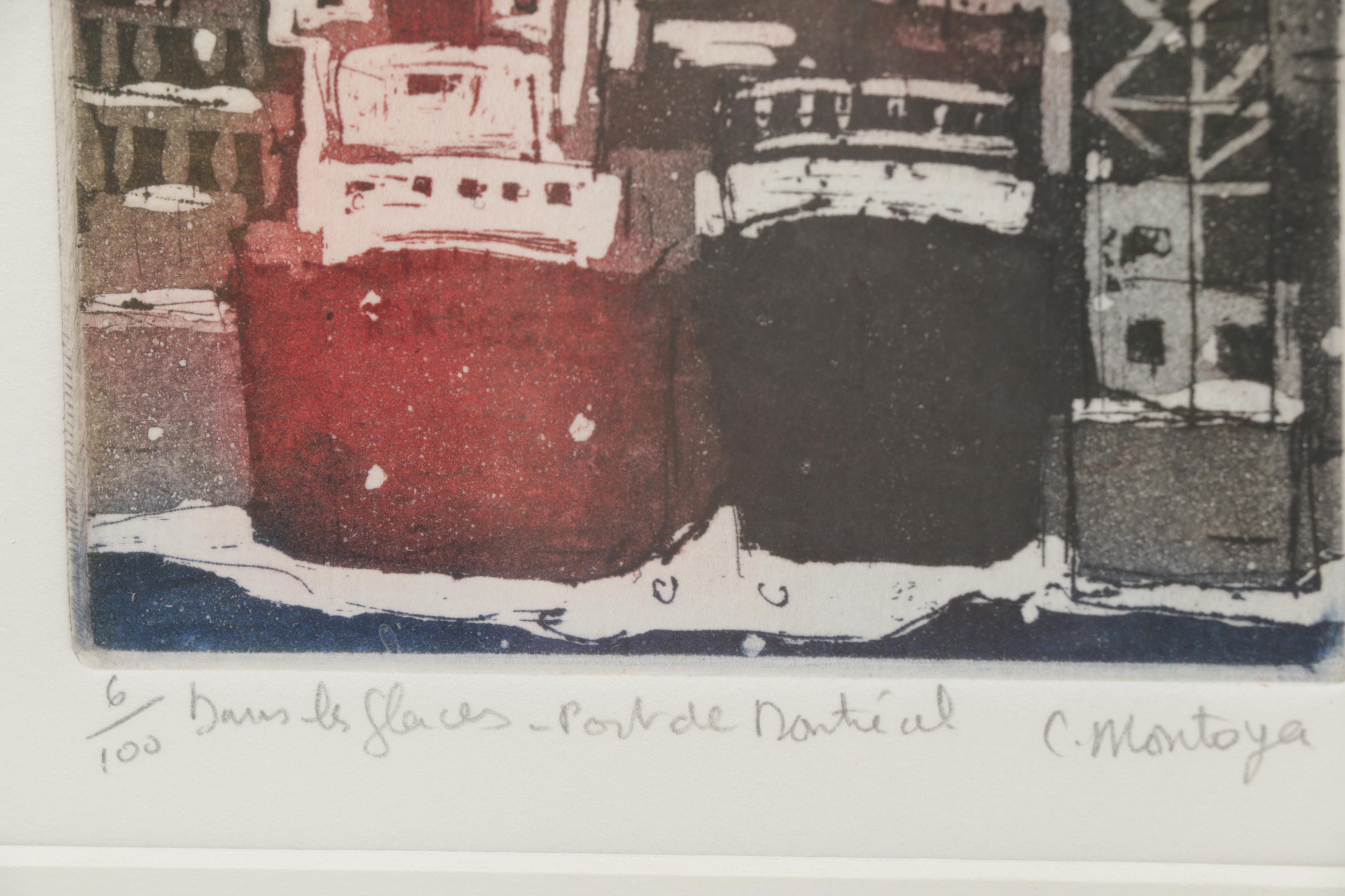 Claude Montoya Limited Edition Aquatint