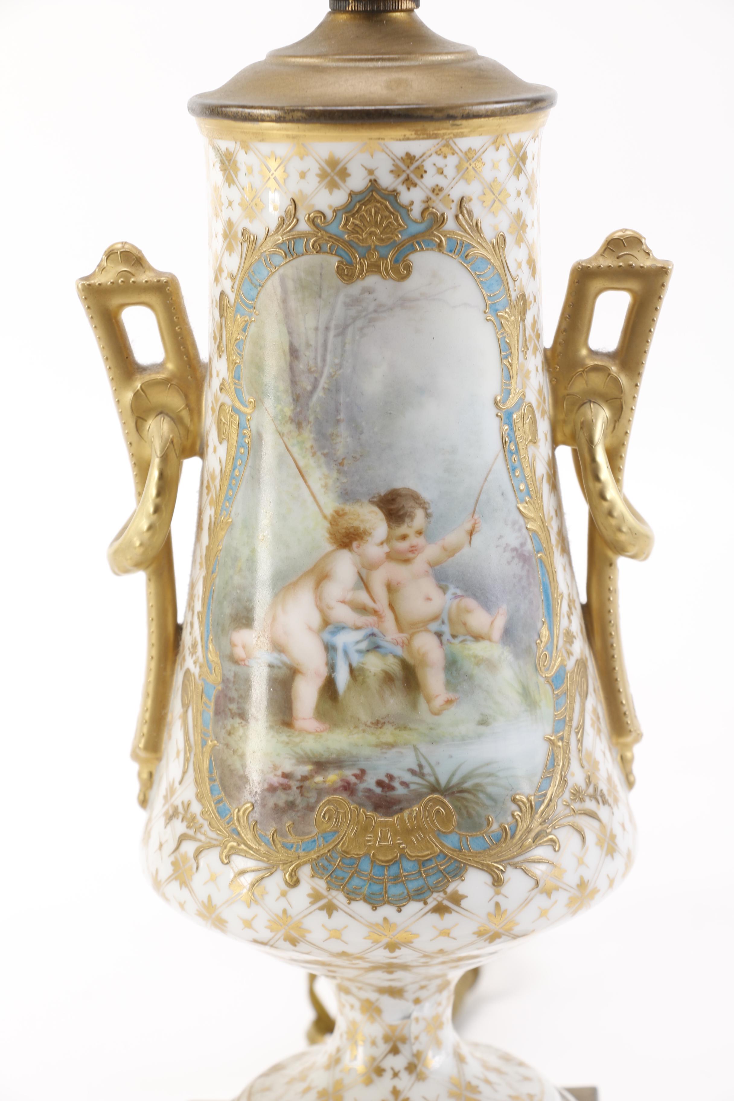 Sevres Lamp