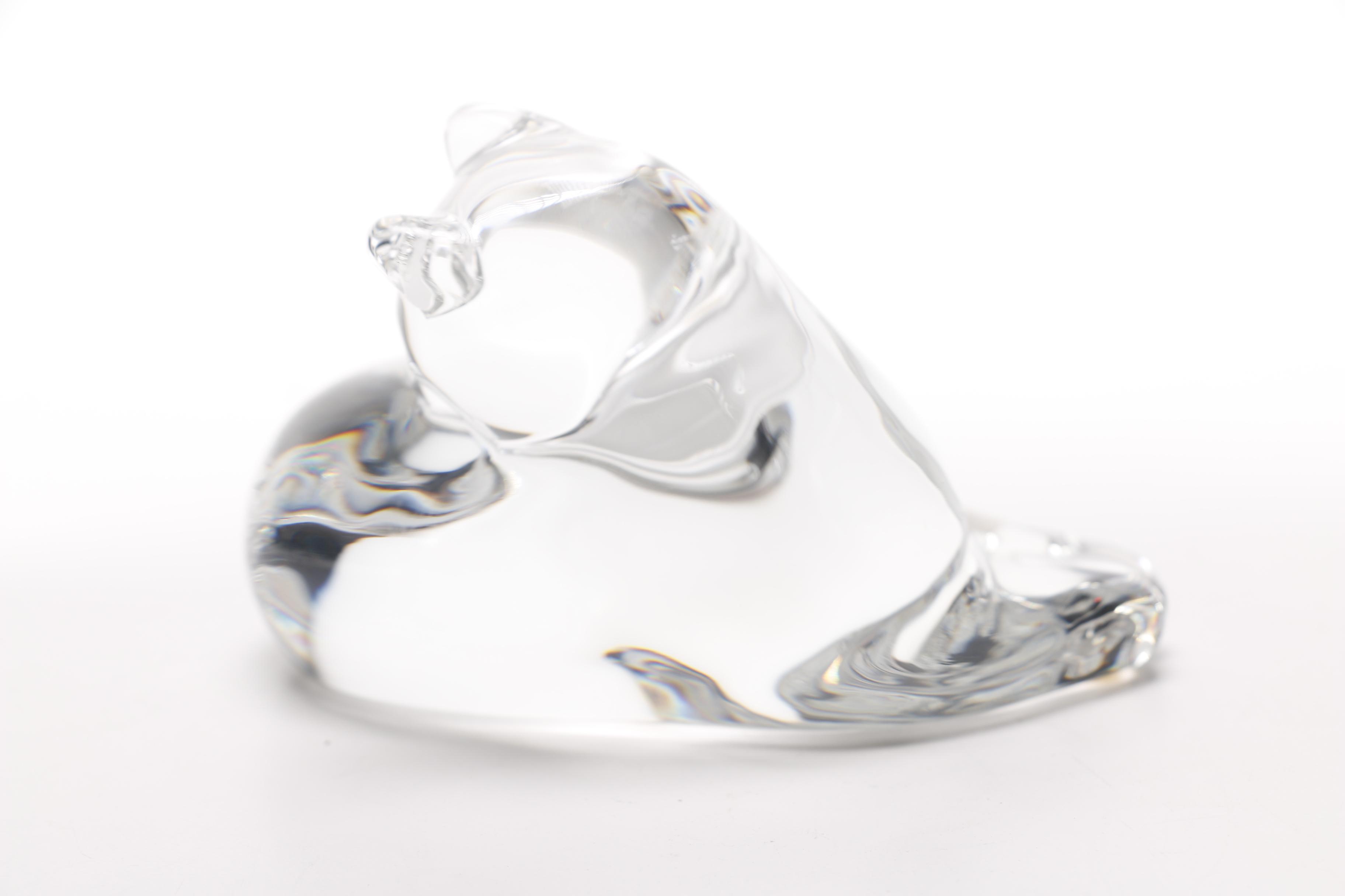 Baccarat Crystal Cat