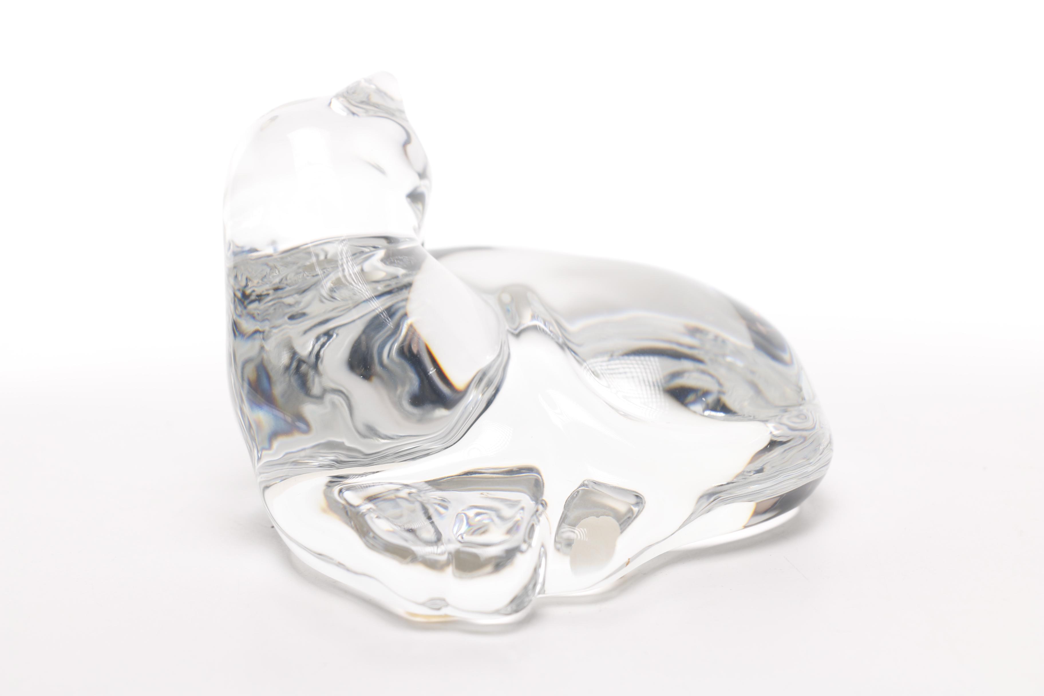 Baccarat Crystal Cat