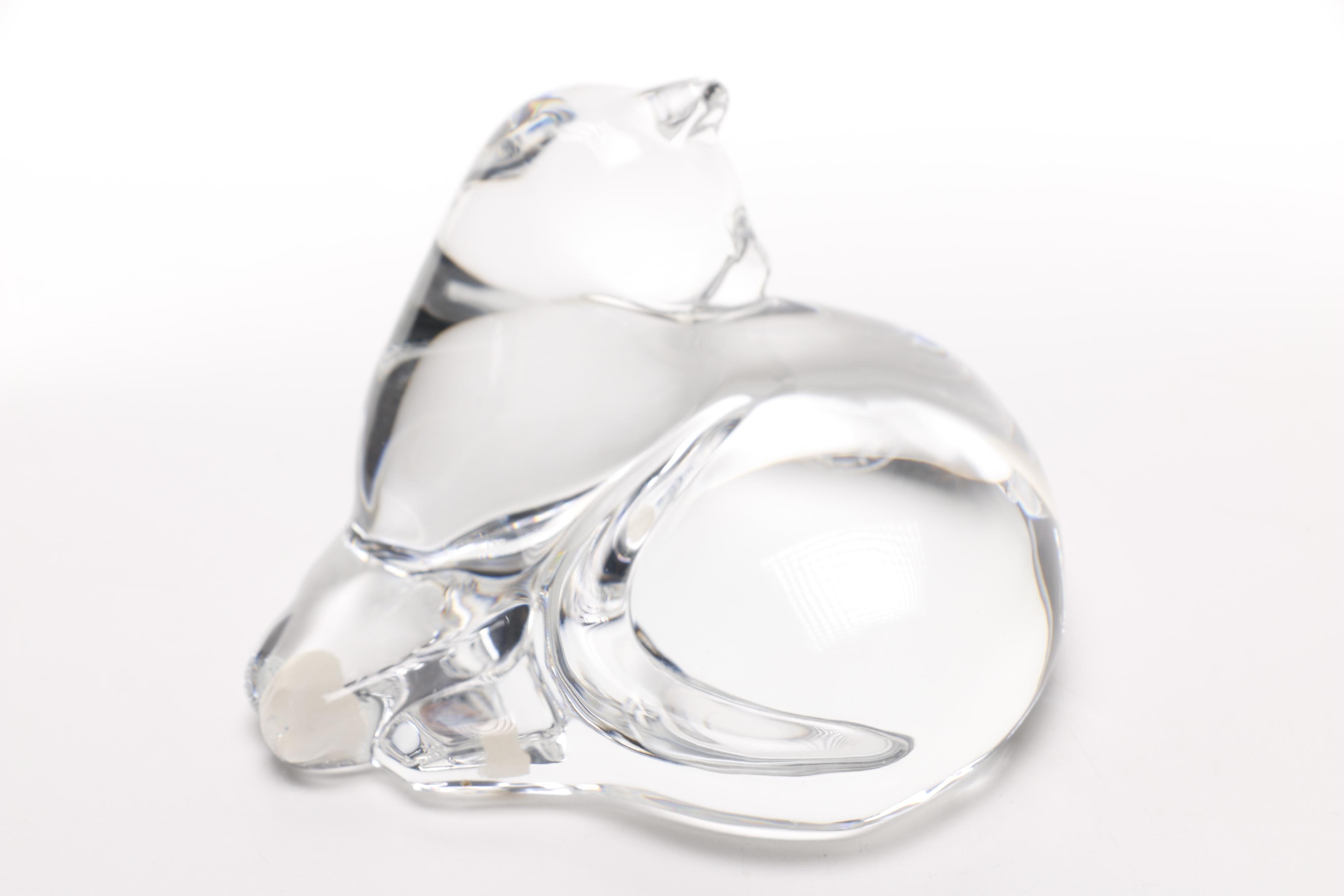 Baccarat Crystal Cat