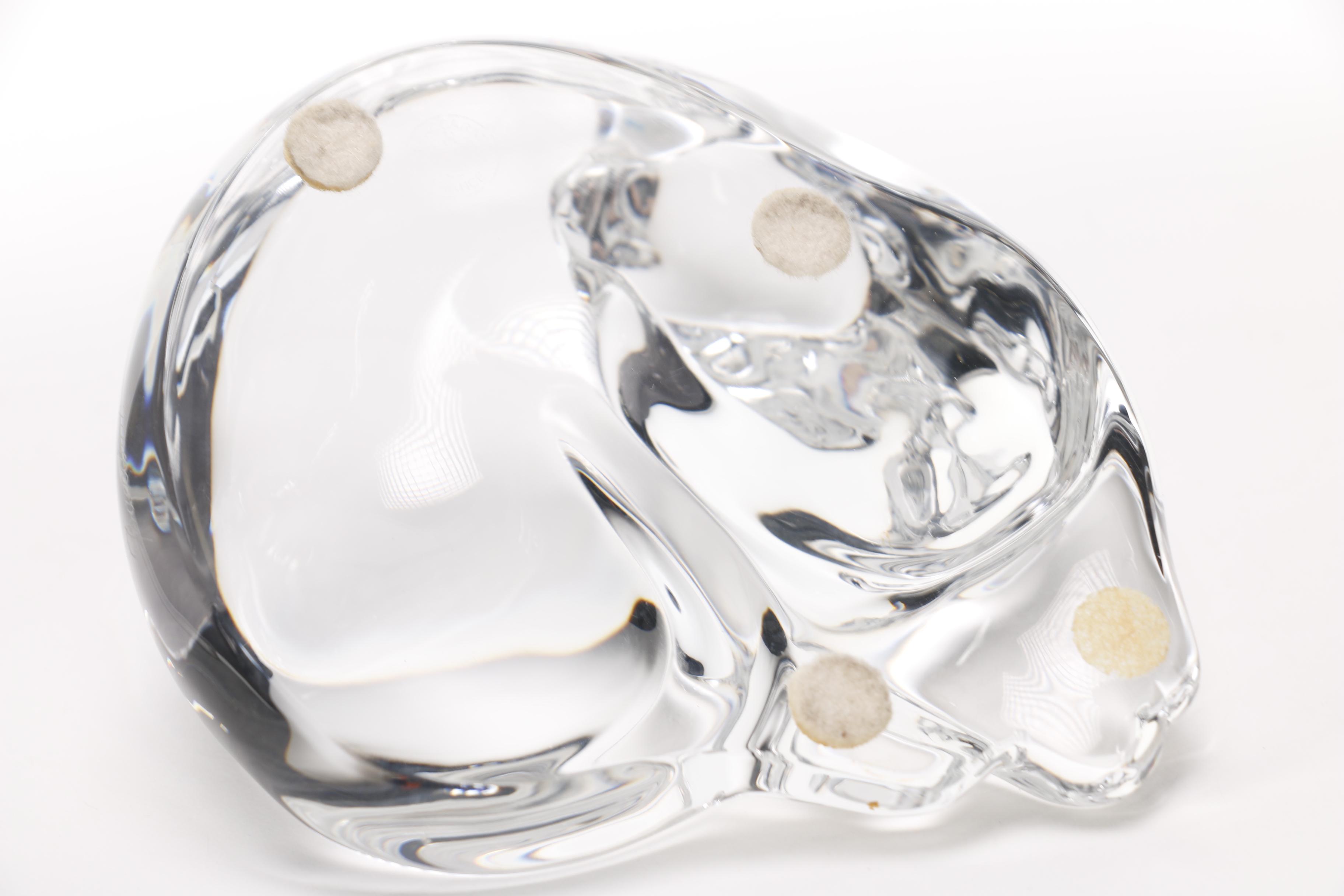 Baccarat Crystal Cat