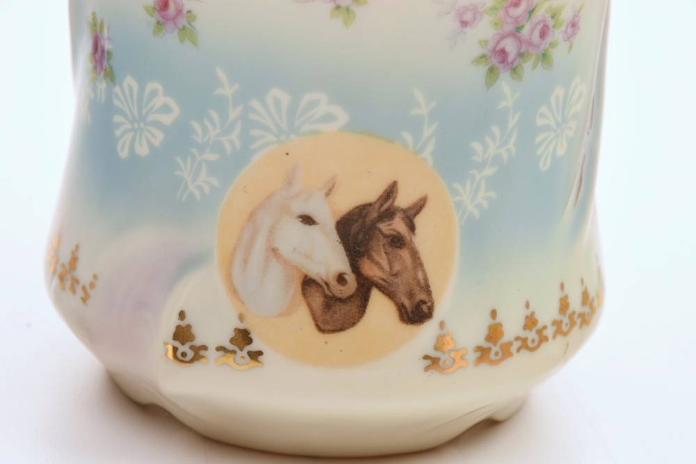 Three Victorian Porcelain Shaving Mugs