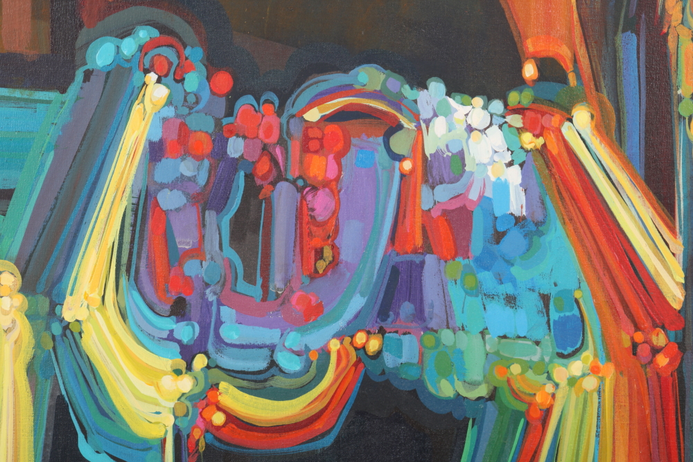 McKeehan Oil on Canvas Abstract