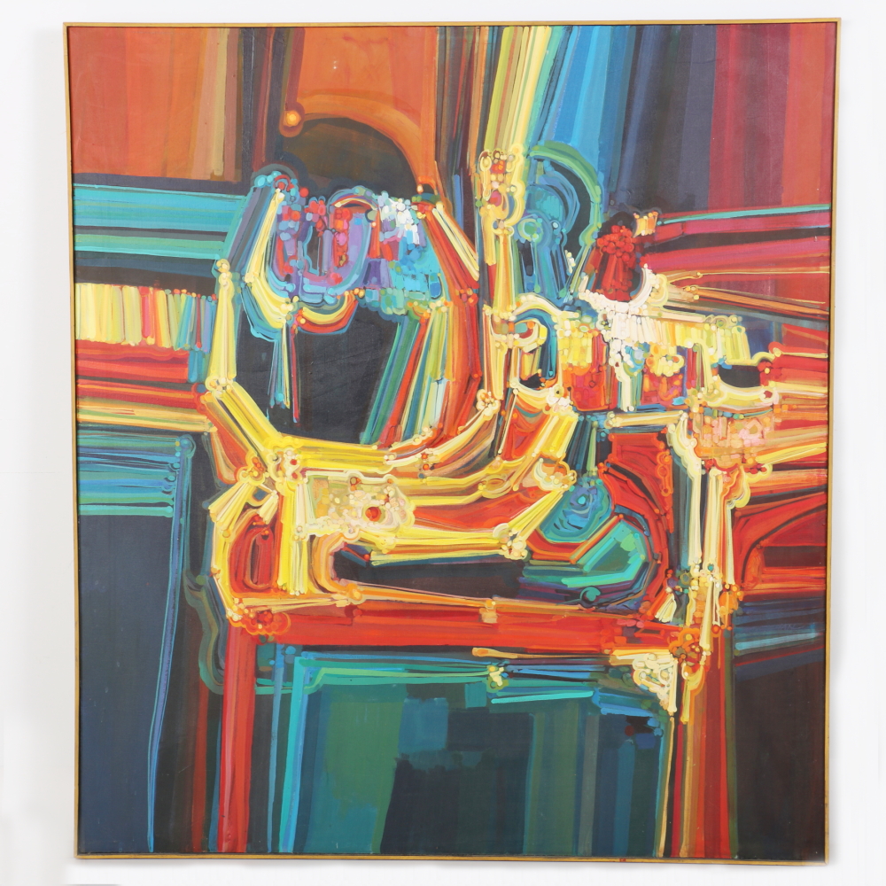 McKeehan Oil on Canvas Abstract