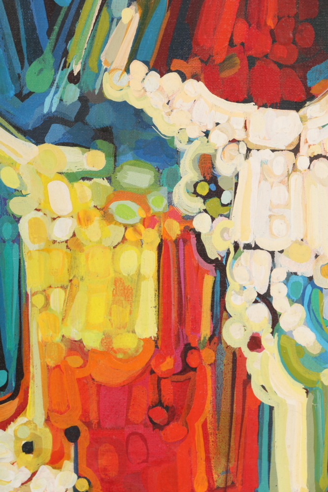 McKeehan Oil on Canvas Abstract