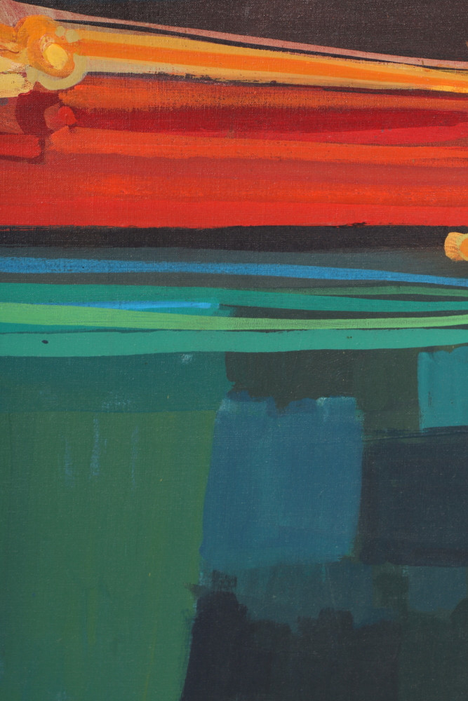 McKeehan Oil on Canvas Abstract