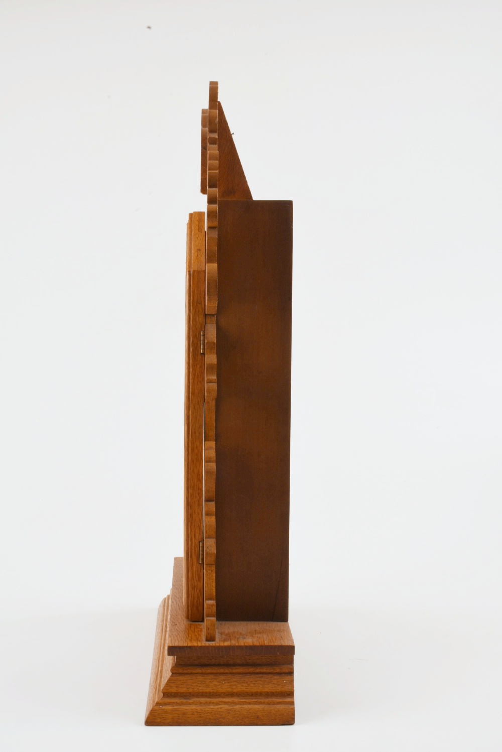 Victorian Oak Mantel Clock