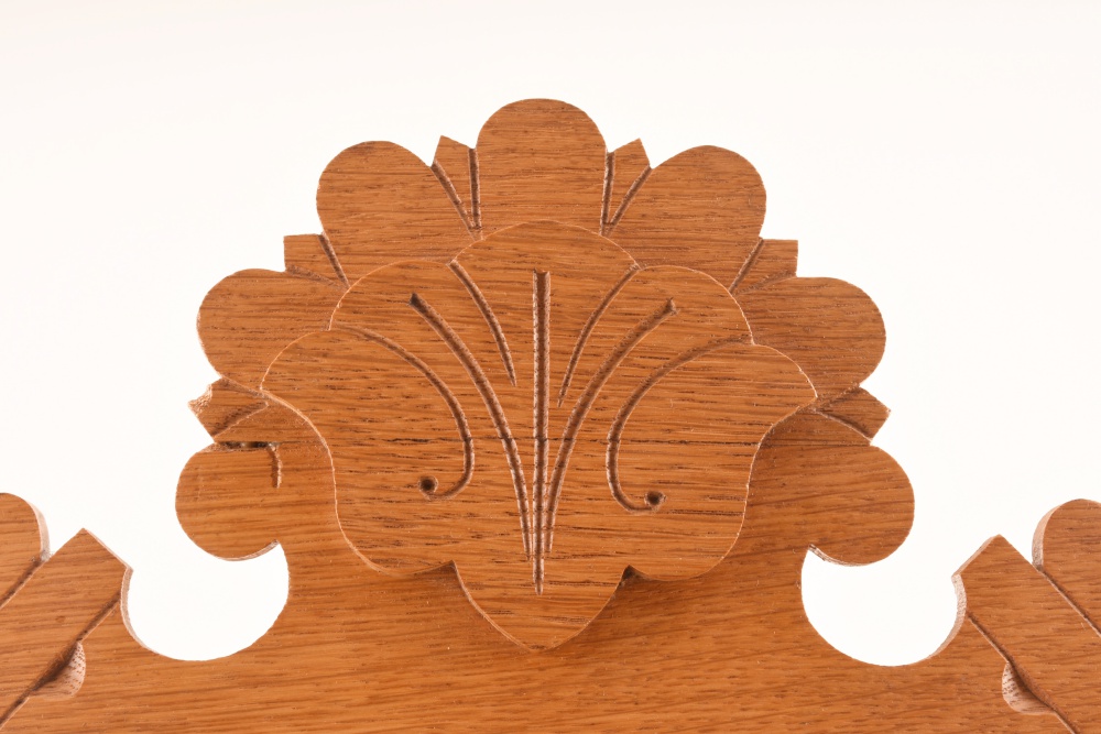 Victorian Oak Mantel Clock