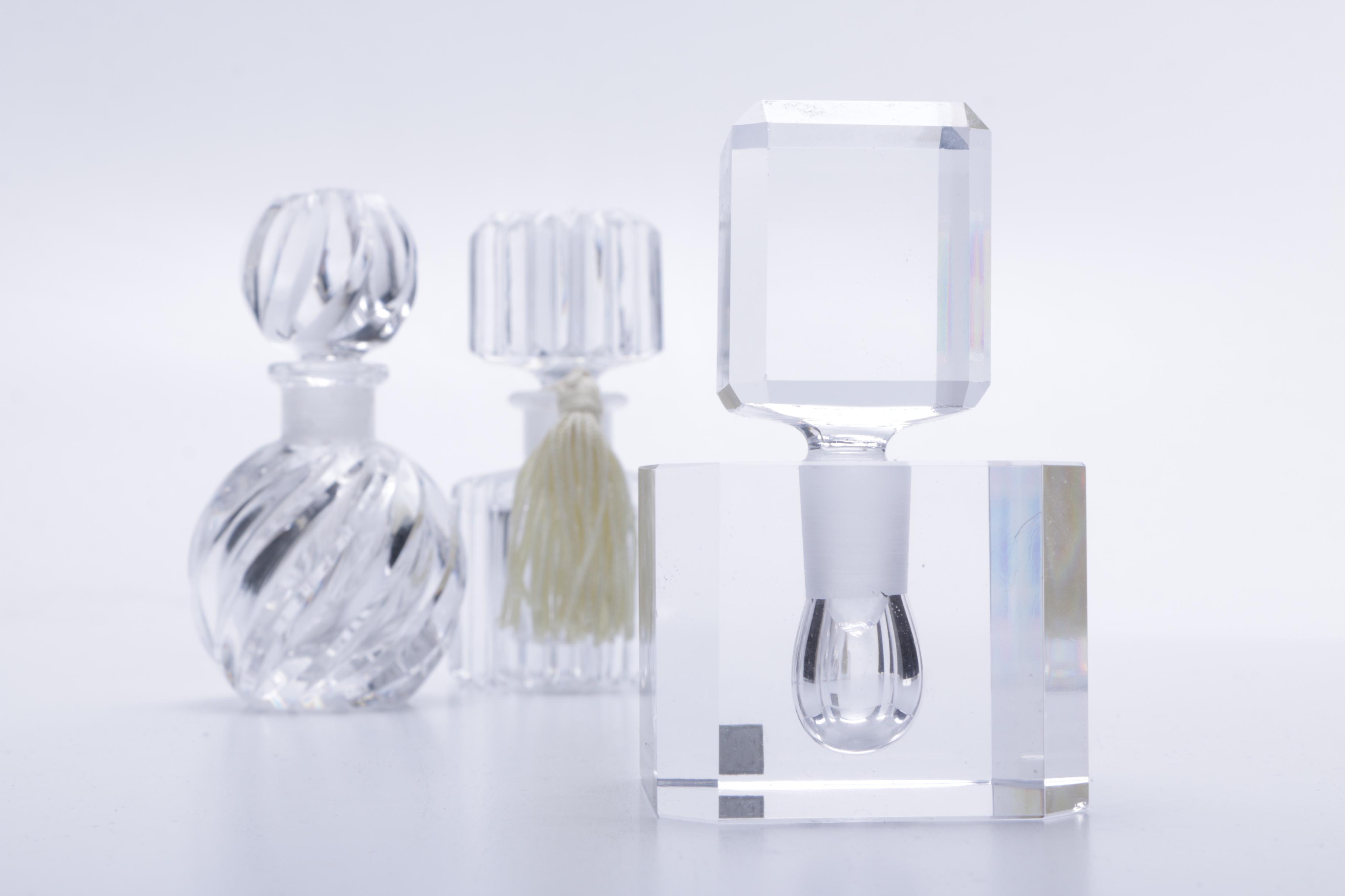 Crystal Cologne Bottles